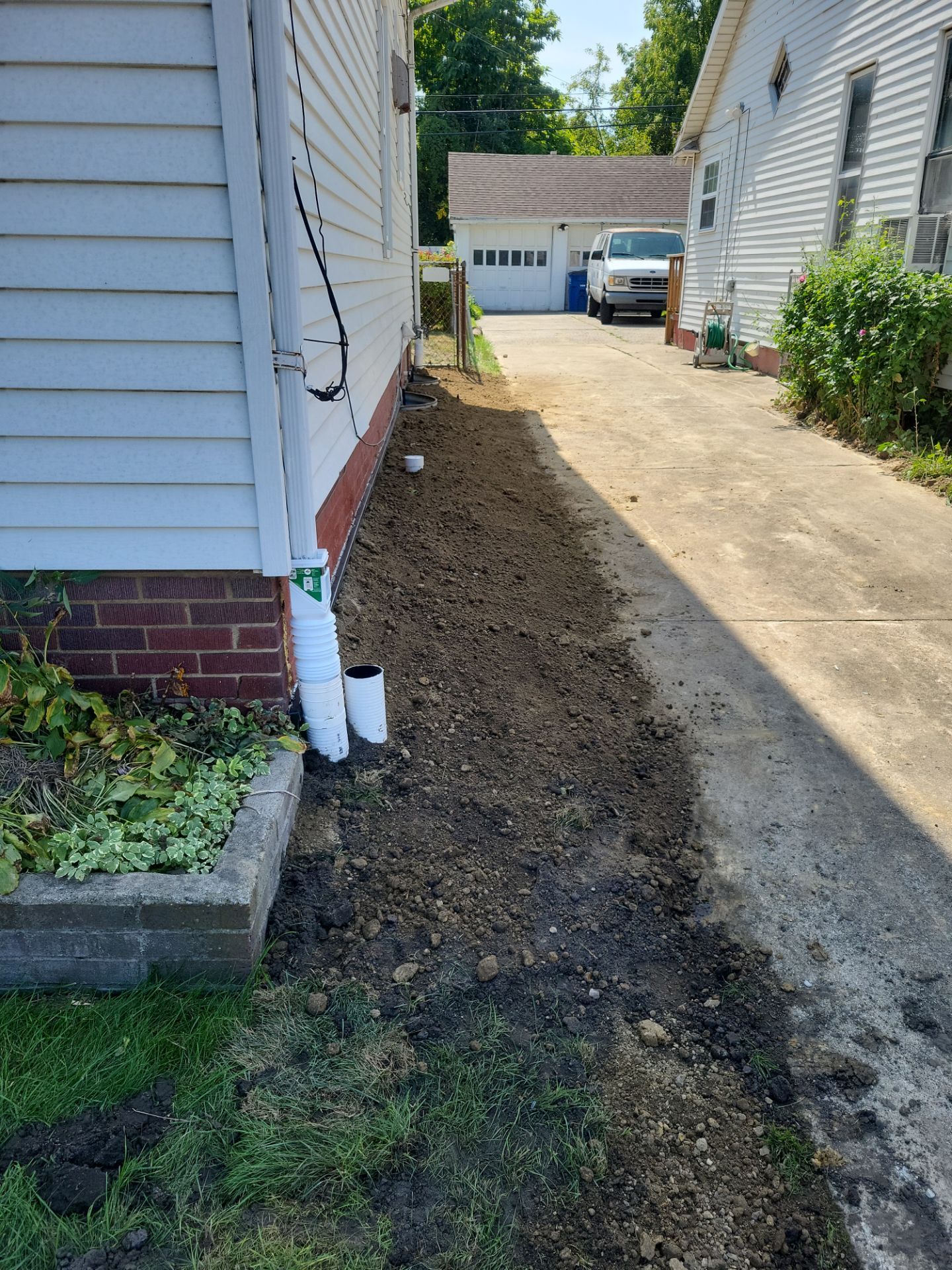 Exterior Deep Waterproofing System by Toledo Basement Repair