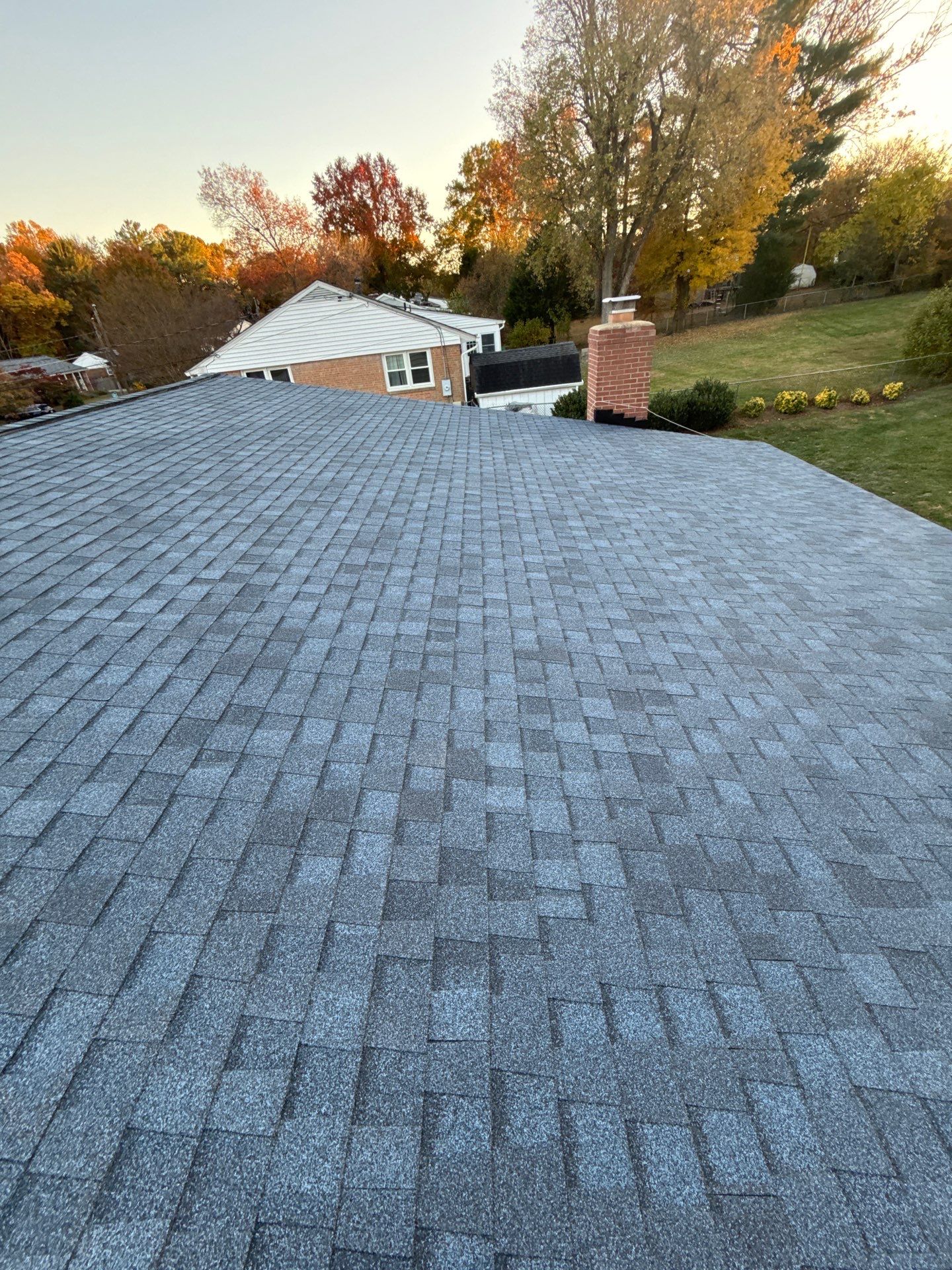 Faifax : Residential Roof Replacement with CertainTeed Landmark Pro in Max Def Coastal Blue  by RM Banning, Inc.