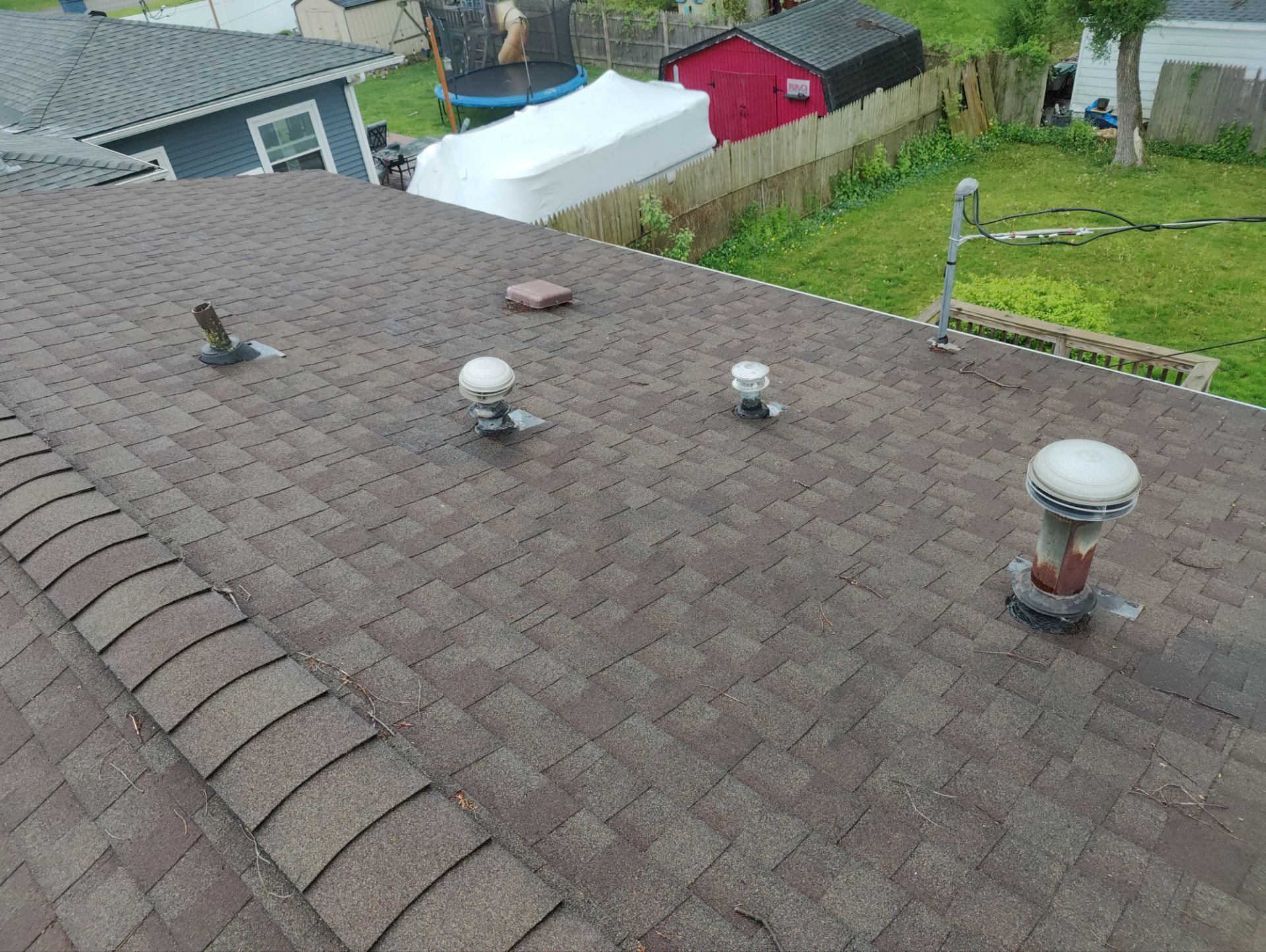 Roof Replacement using Owens Corning Slatestone Gray by 180 Contractors