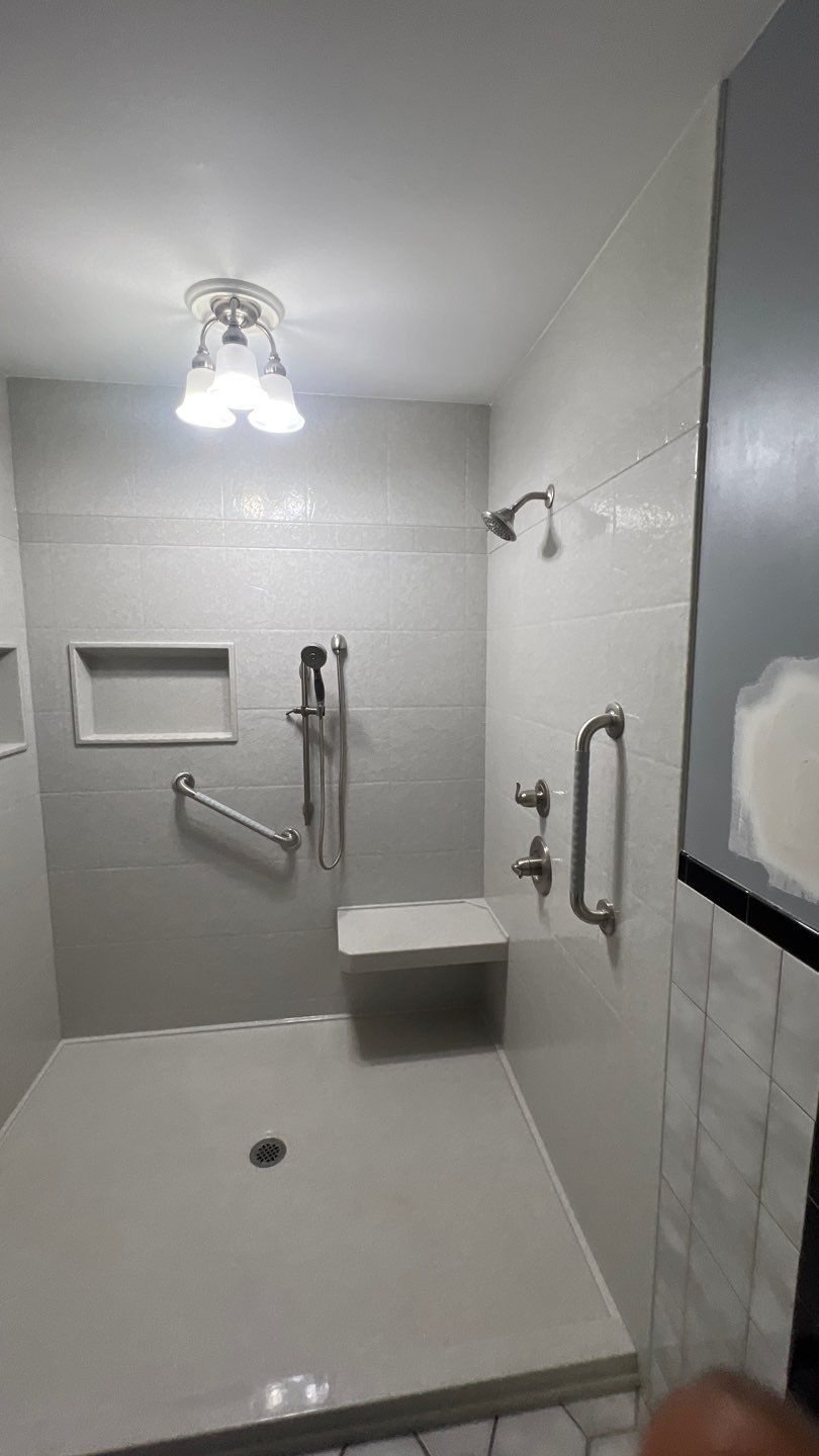 Tub to Walk-In Shower Installation in Port Ewen, NY  by Yankee Home Improvement