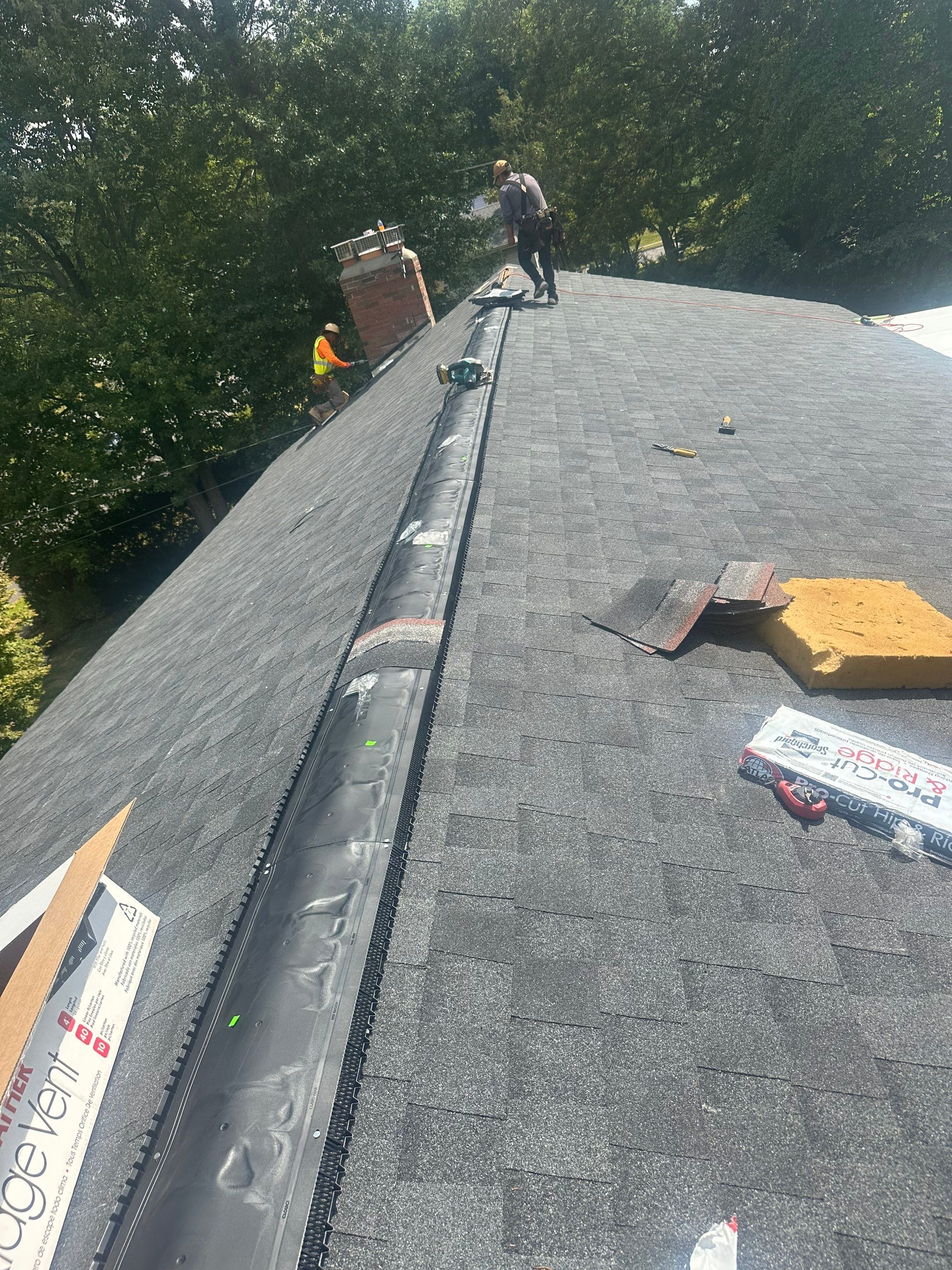 Project in East Hartford by Golden Shield Roofing