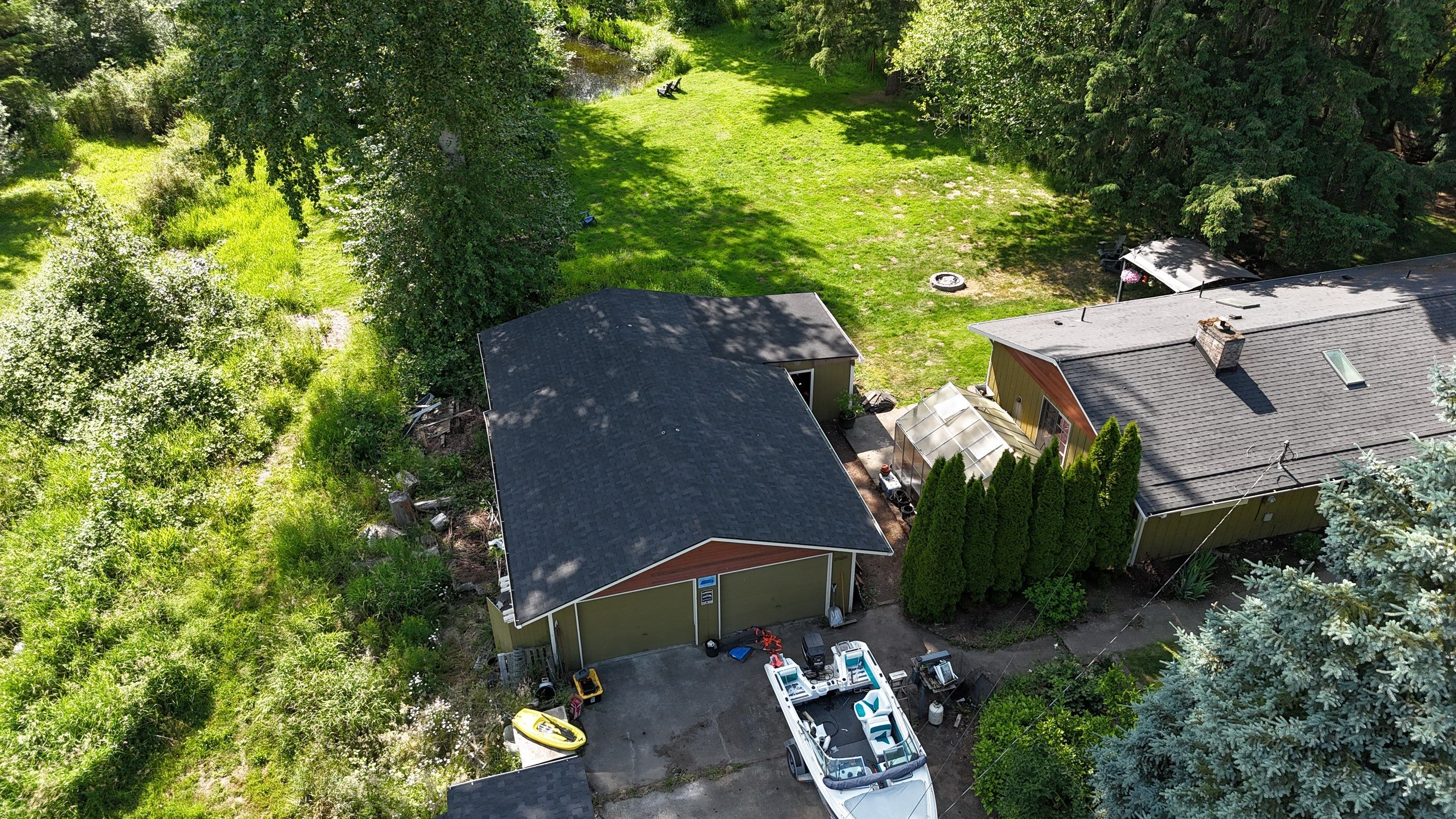 Garage Roof Replacement by Pierce Roof Pros