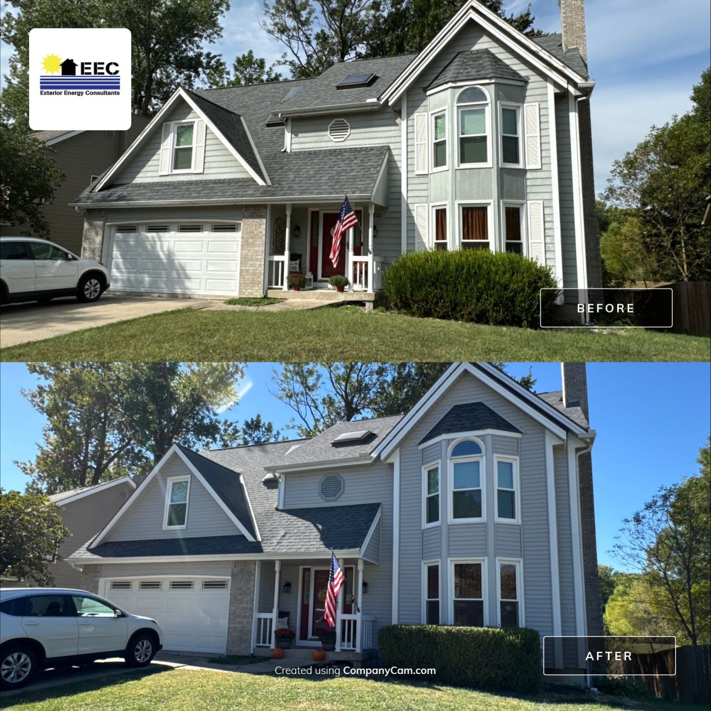 House needed this upgrade by EEC  Windows, Siding & Roofing 