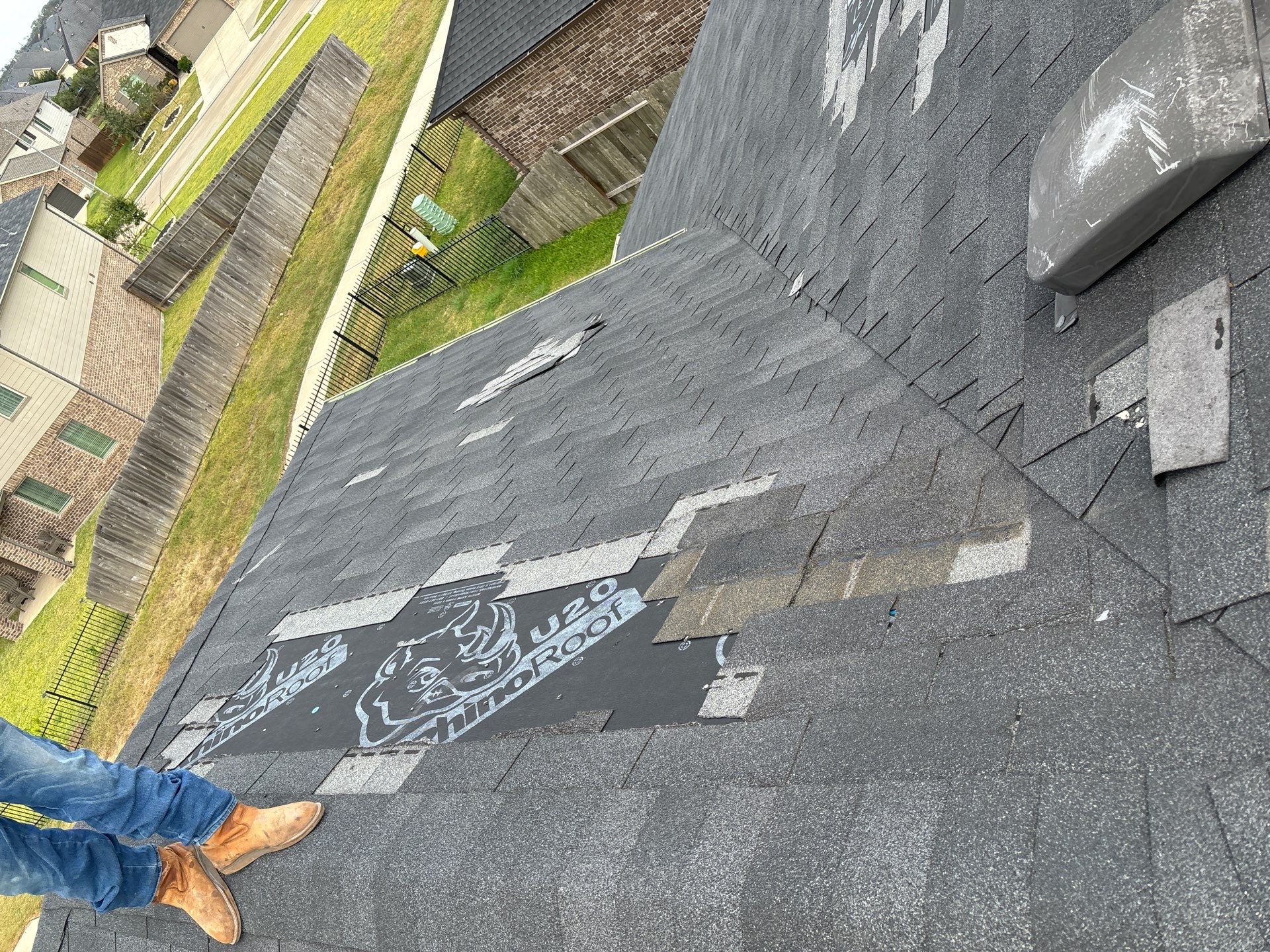 Residential Roofing Repair using Owen's Corning Duration (Lifetime) Shingles by Roof Repair Company