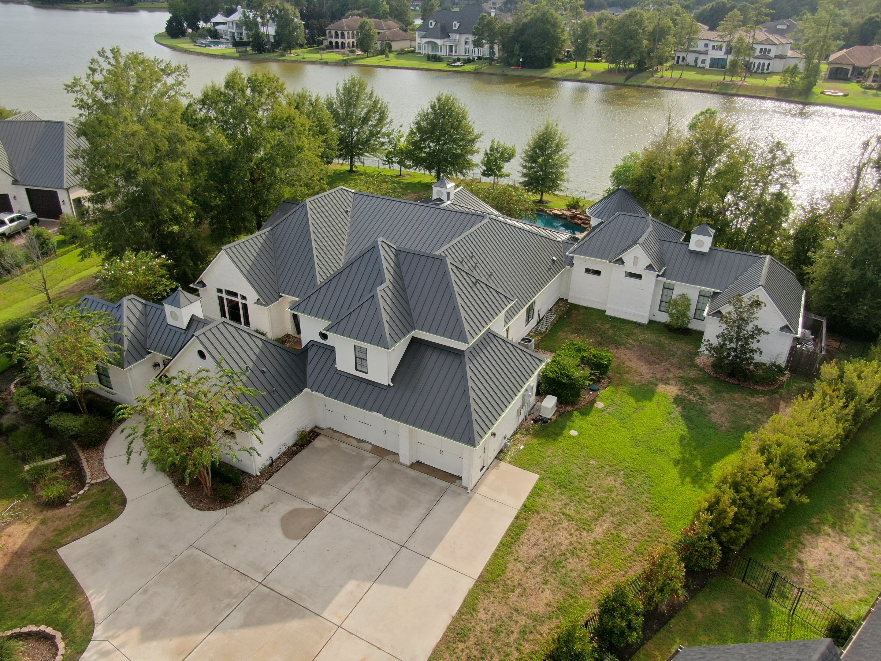Standing Seam Project - Spring, TX by Hartland Roofing & Construction