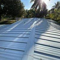 24ga 1" Nail-Strip Mill Finish by Total Roofing System The Metal Roof Experts