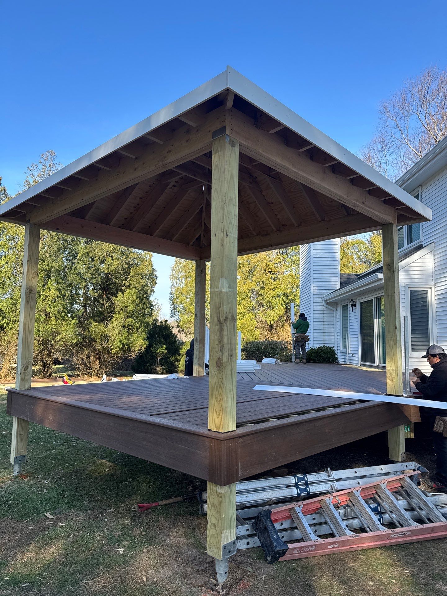 New Deck in Holmdel, New Jersey by deck guardian
