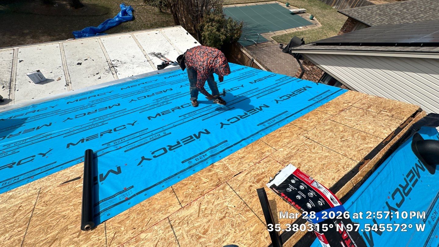 Project in Oklahoma City by Icon Roofing And Construction