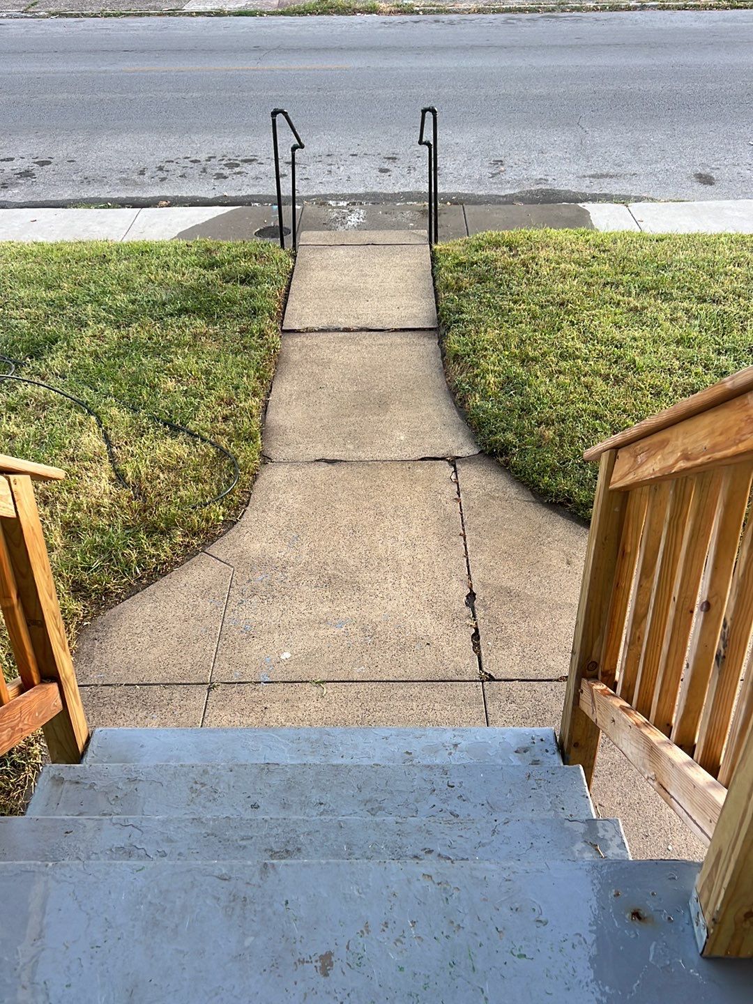 Rental Property Restoration, siding, flooring, gutters, landscaping by Storm Contracting 