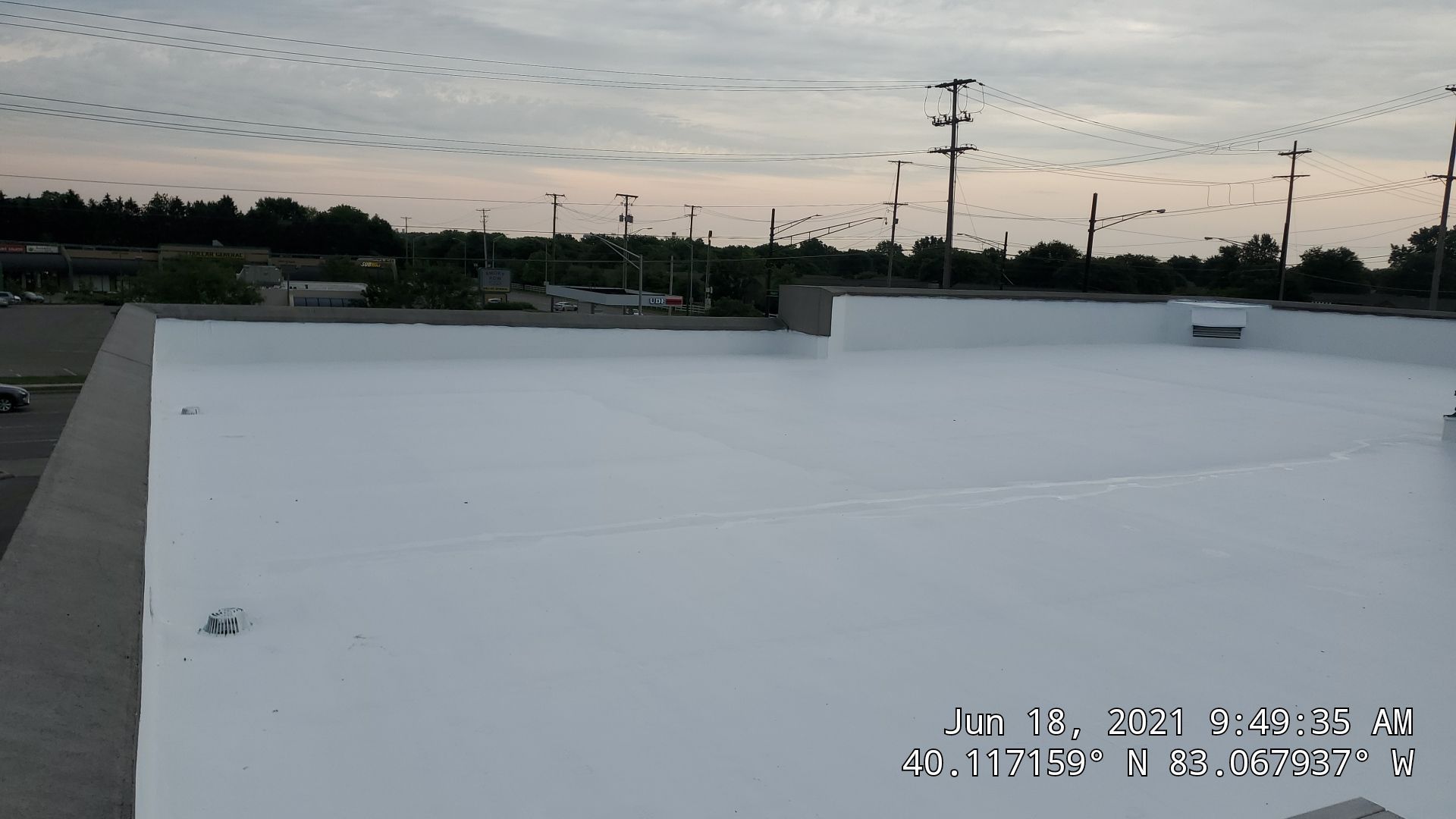 Fabric Reinforced Roof Coating by Gold Star Roofing LLC 