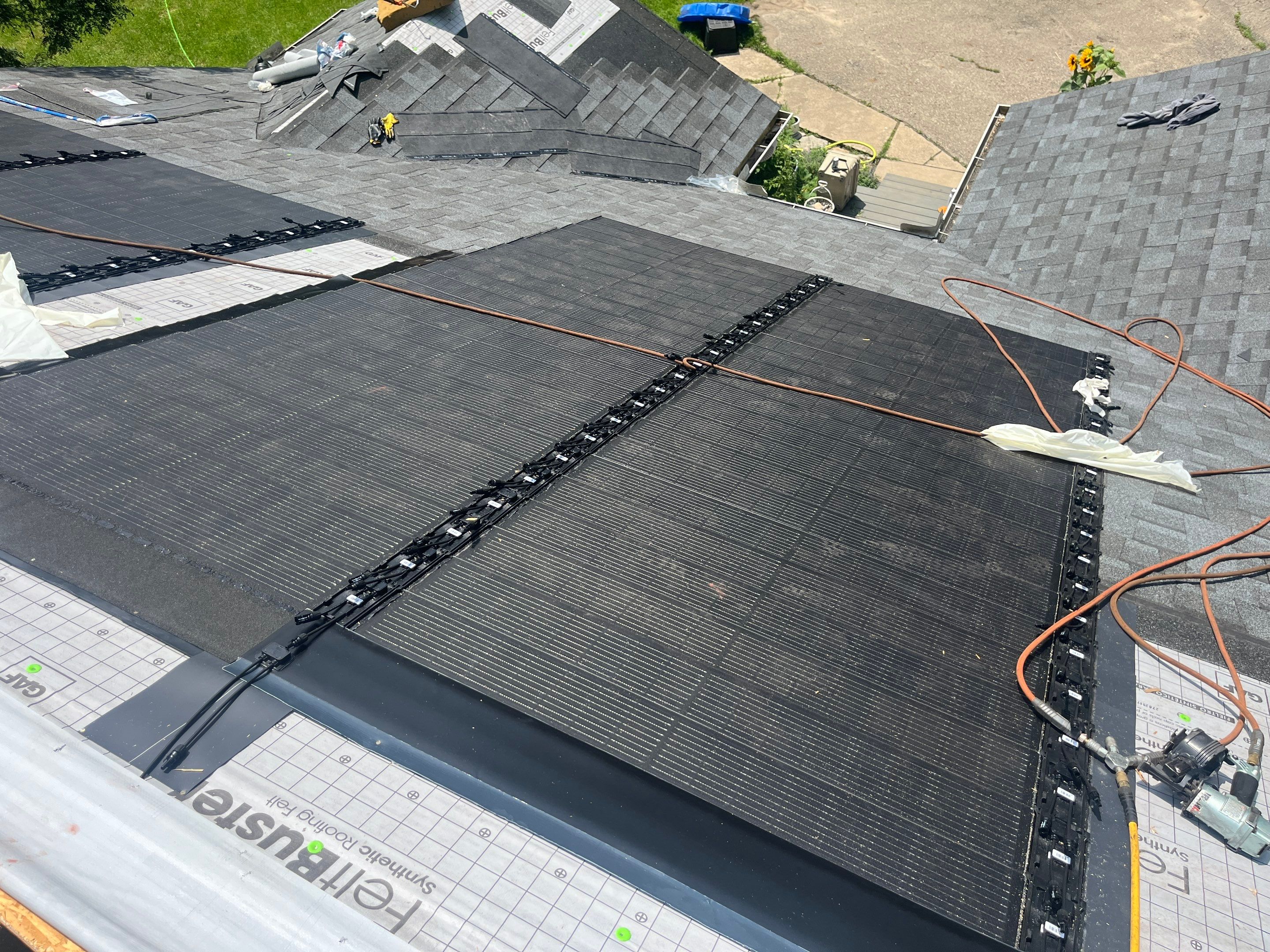 Solar Roof Installation using GAF Solar  by Acme Exteriors
