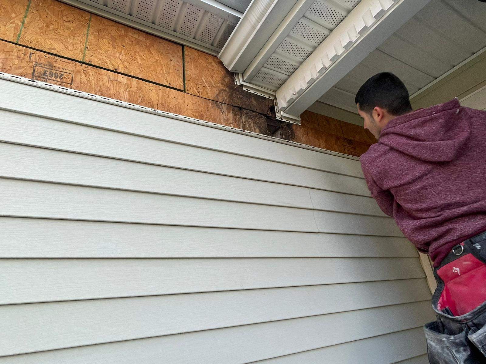 Roof replacement, siding, gutters and interior repair by hail and wind damage by Just Brilliant Restoration JBR