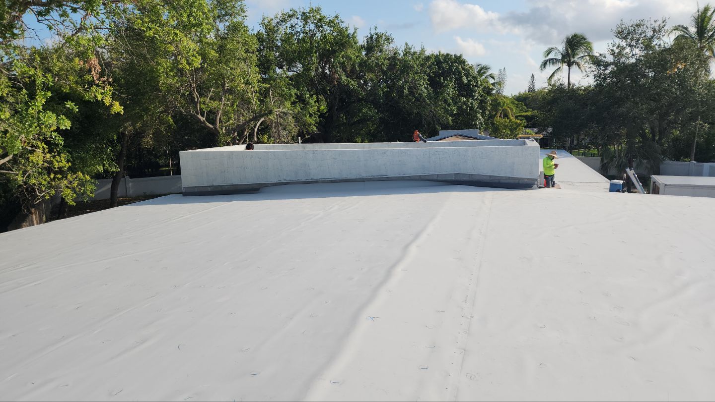 TPO Membrane and Commercial Roof Installation in Miami by AJF ROOFING INC