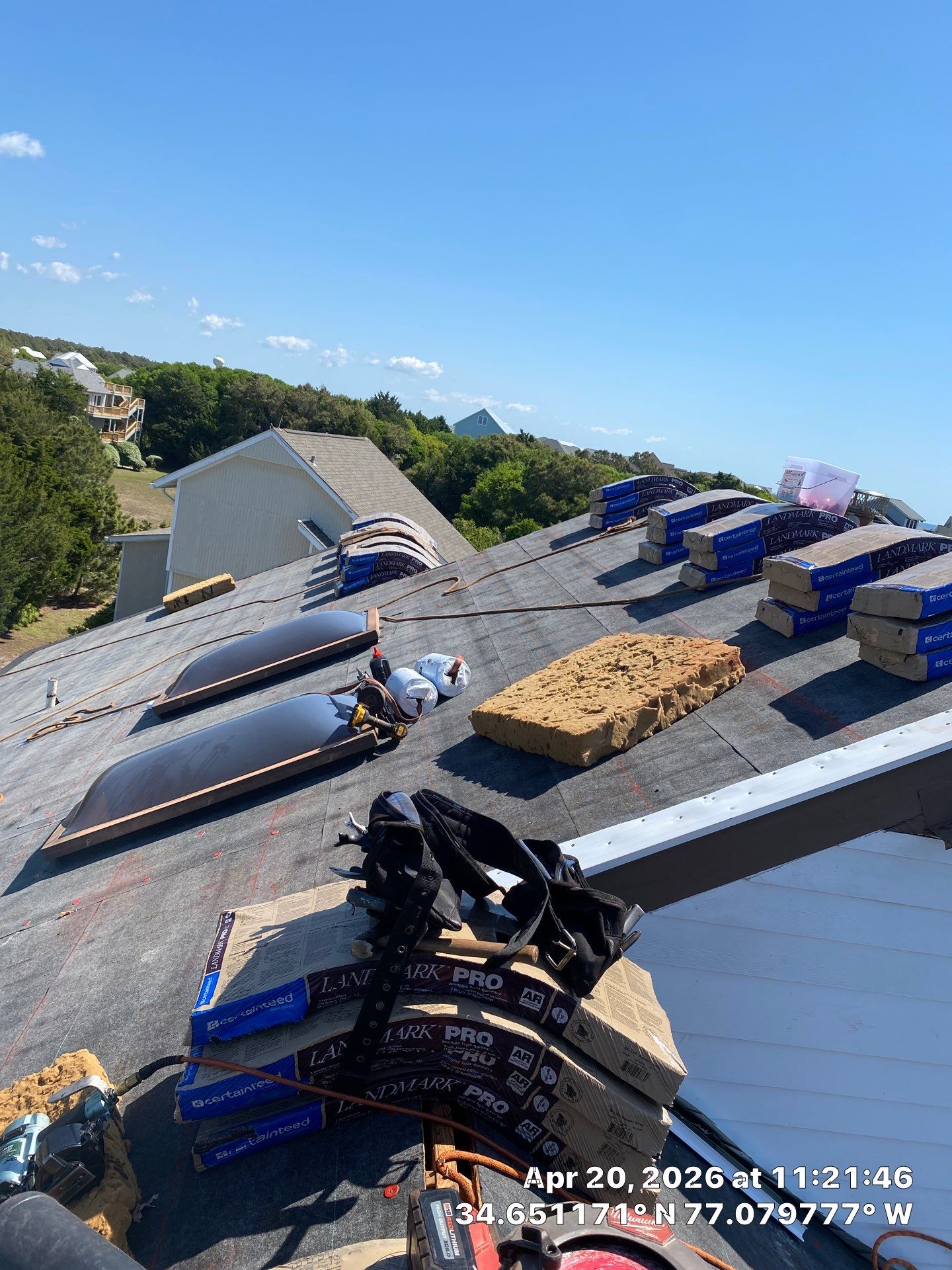 Another coastal home protected in Emerald Isle, NC. by RGR Construction and Roofing, LLC