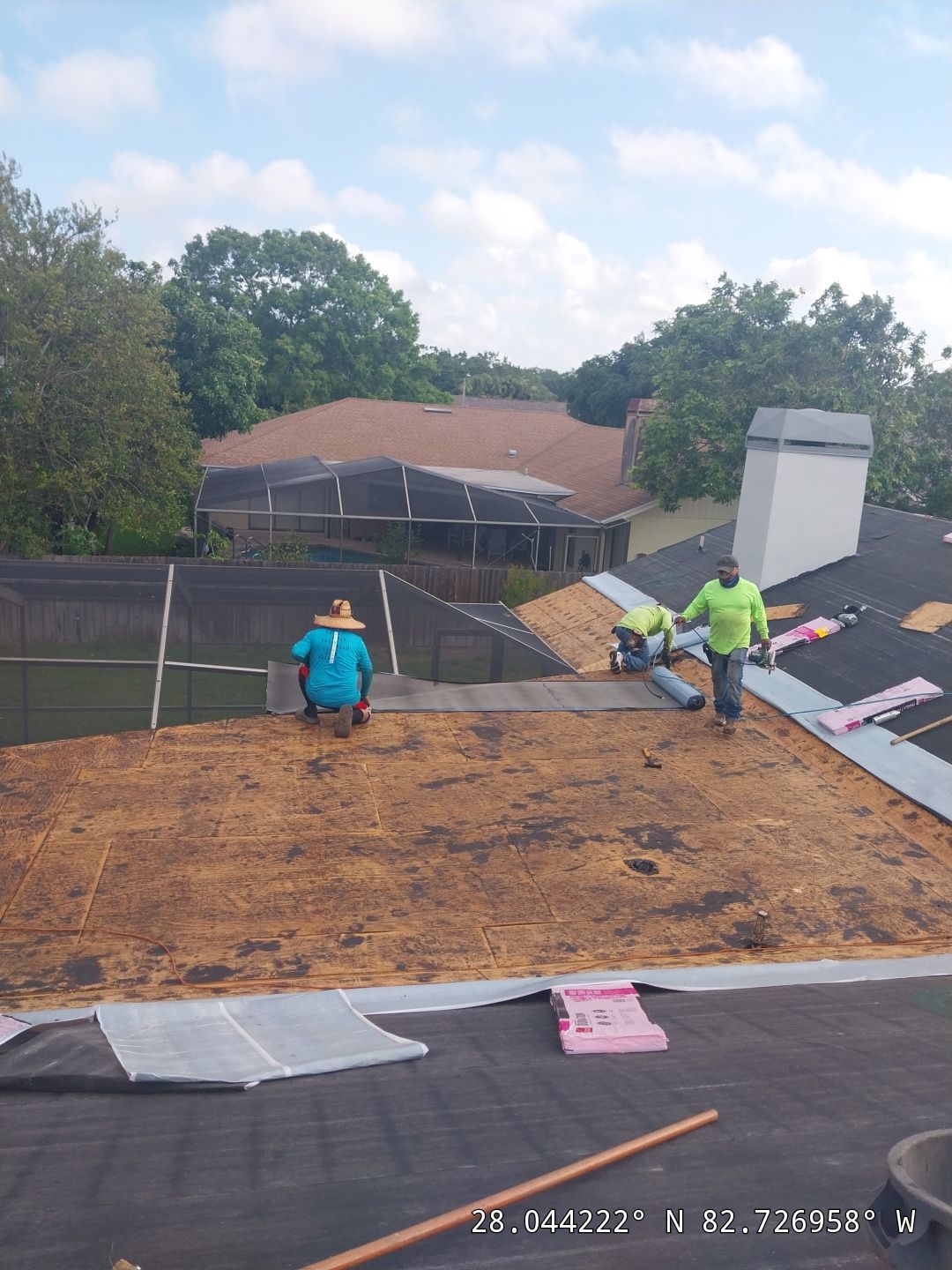 Project in Clearwater 33761 by Mitchell Roofing Company LLC