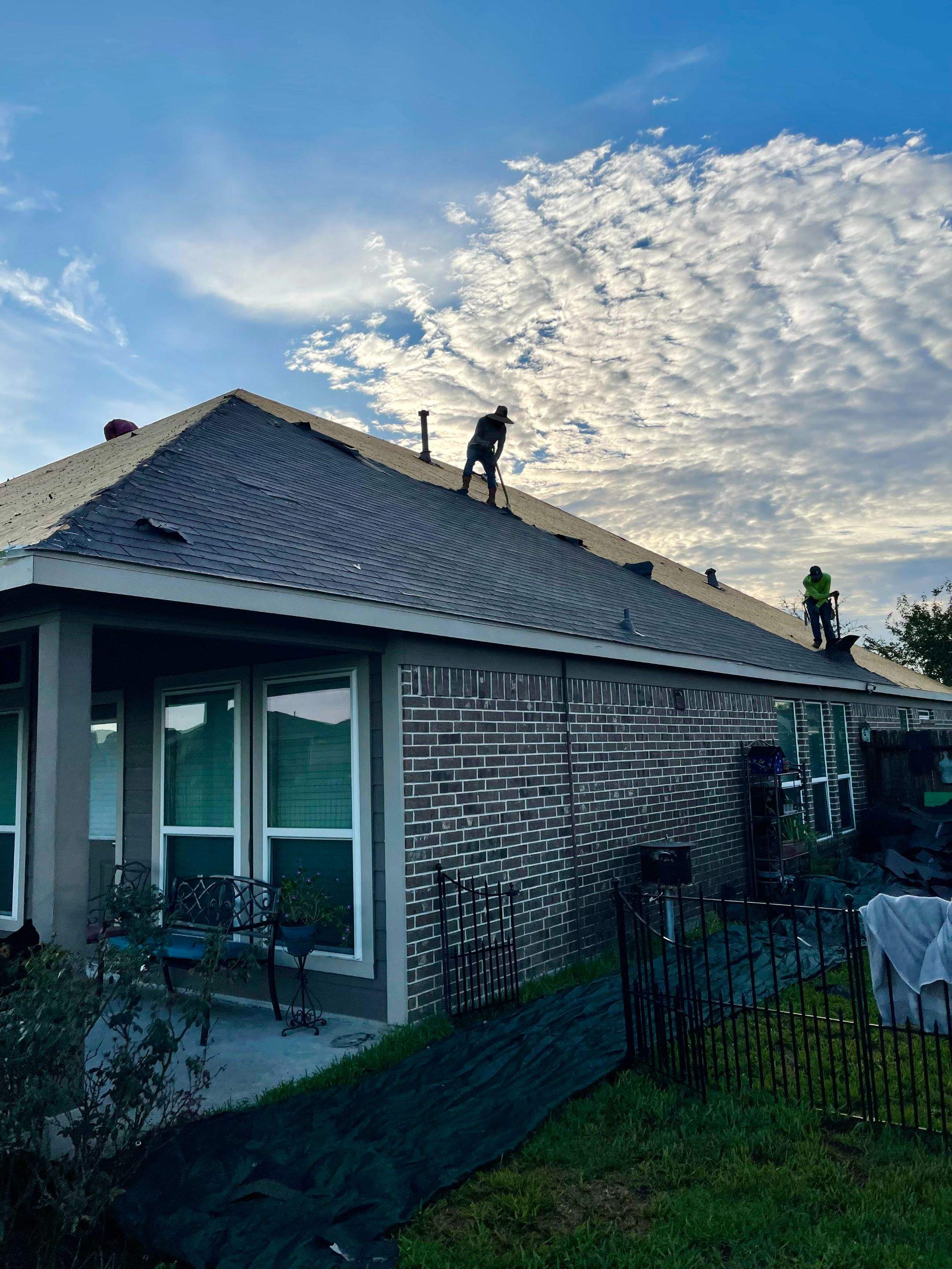 Insurance Claim Roof Replacement – CertainTeed Landmark Max Def Moire Black by Black Coast Roofing