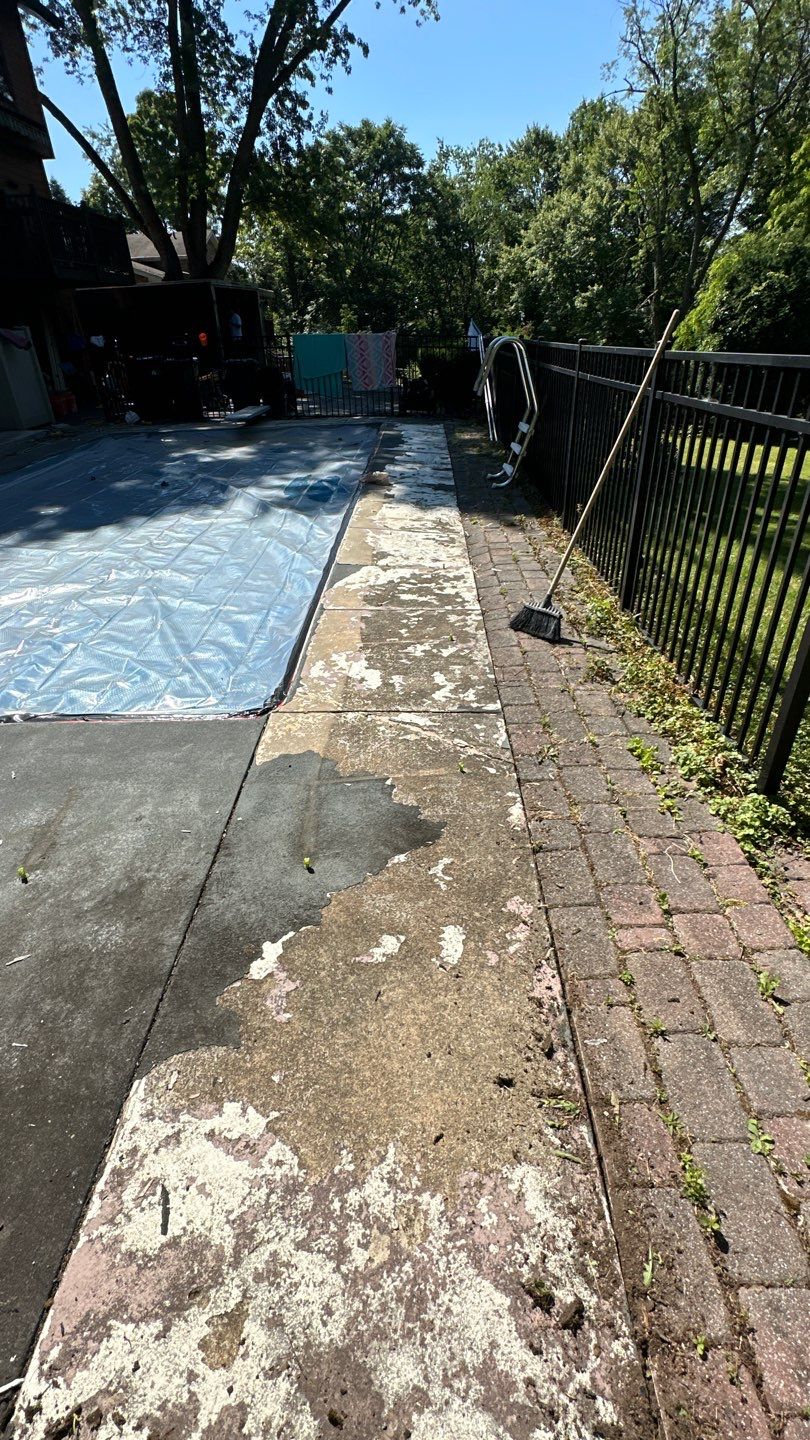 Pool Deck Project in Coraopolis by Floors in a Day, Inc