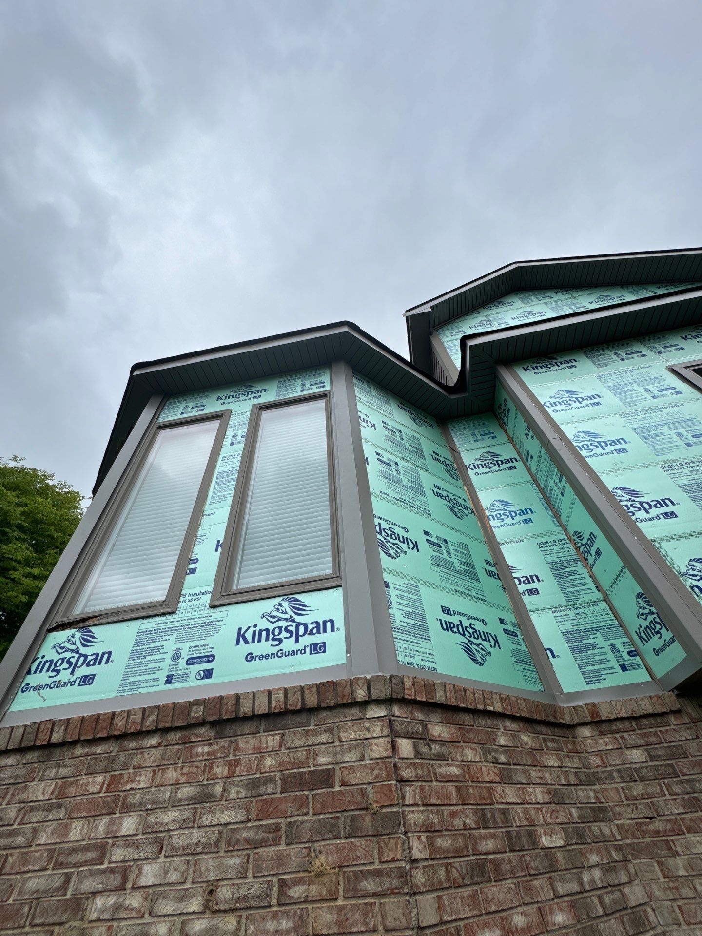 Siding Replacement using Alside Storm Grey by 180 Contractors