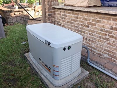 Residential Generac Standby Generator Preventative Maintenance in Spring, Texas