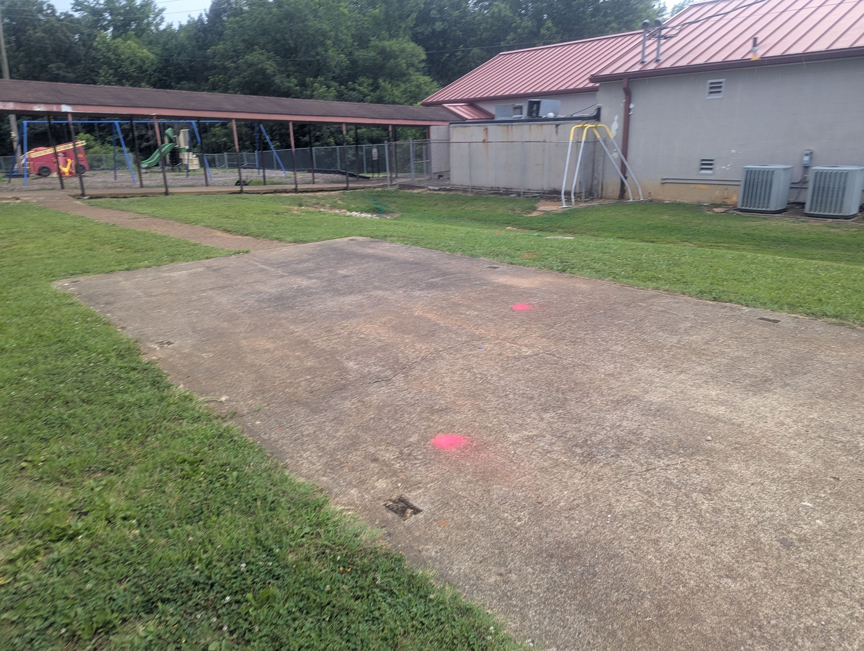 Utility Locate and GPR (School Project) by Alsip Locating Service, LLC