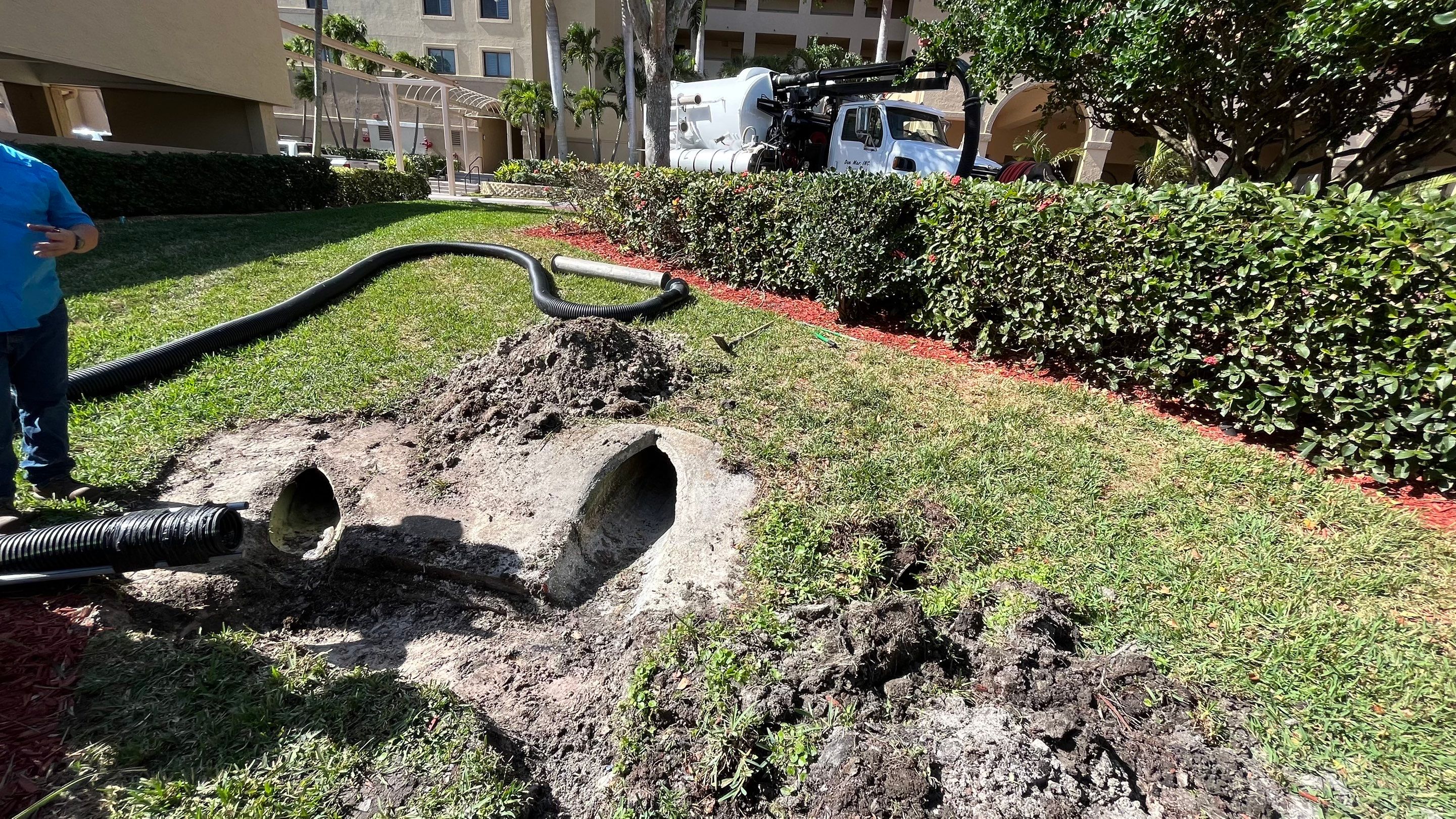 Condo Storm Water System Maintenance and Repairs by APS Power & Water