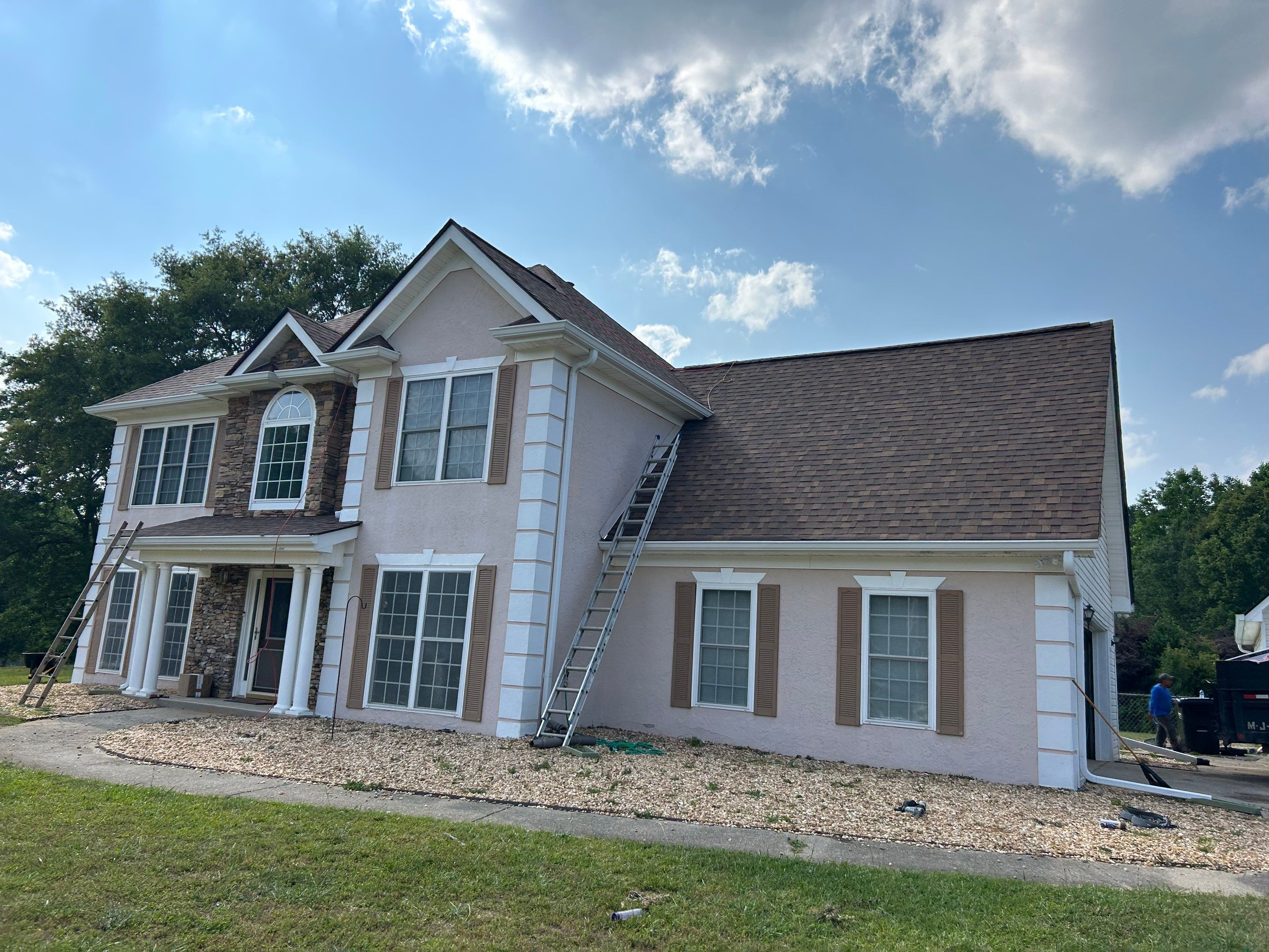 Total Transformation! Owens Corning Duration AR Color Desert Rose by NBS Roofing, Inc.
