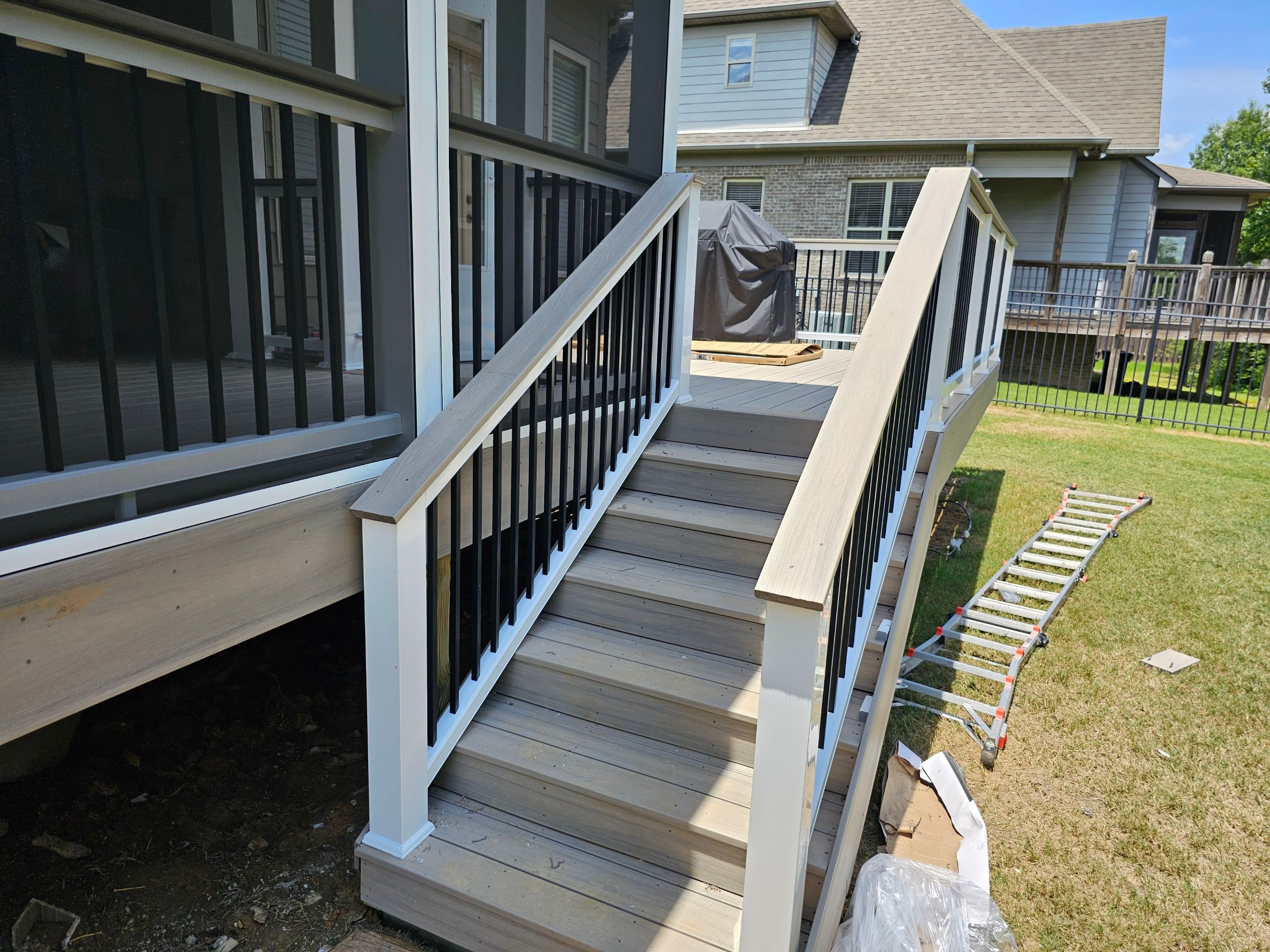 Tiffany Estates - Composite Deck Installation  by Pillar and Pine