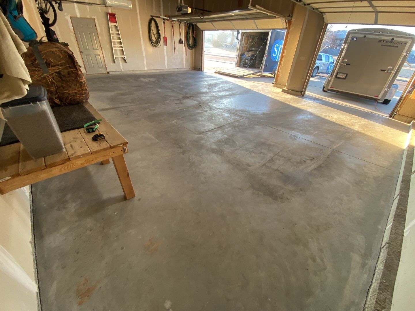 Garage using Mount Everest by Select Painting, Coatings & Garage Cabinets