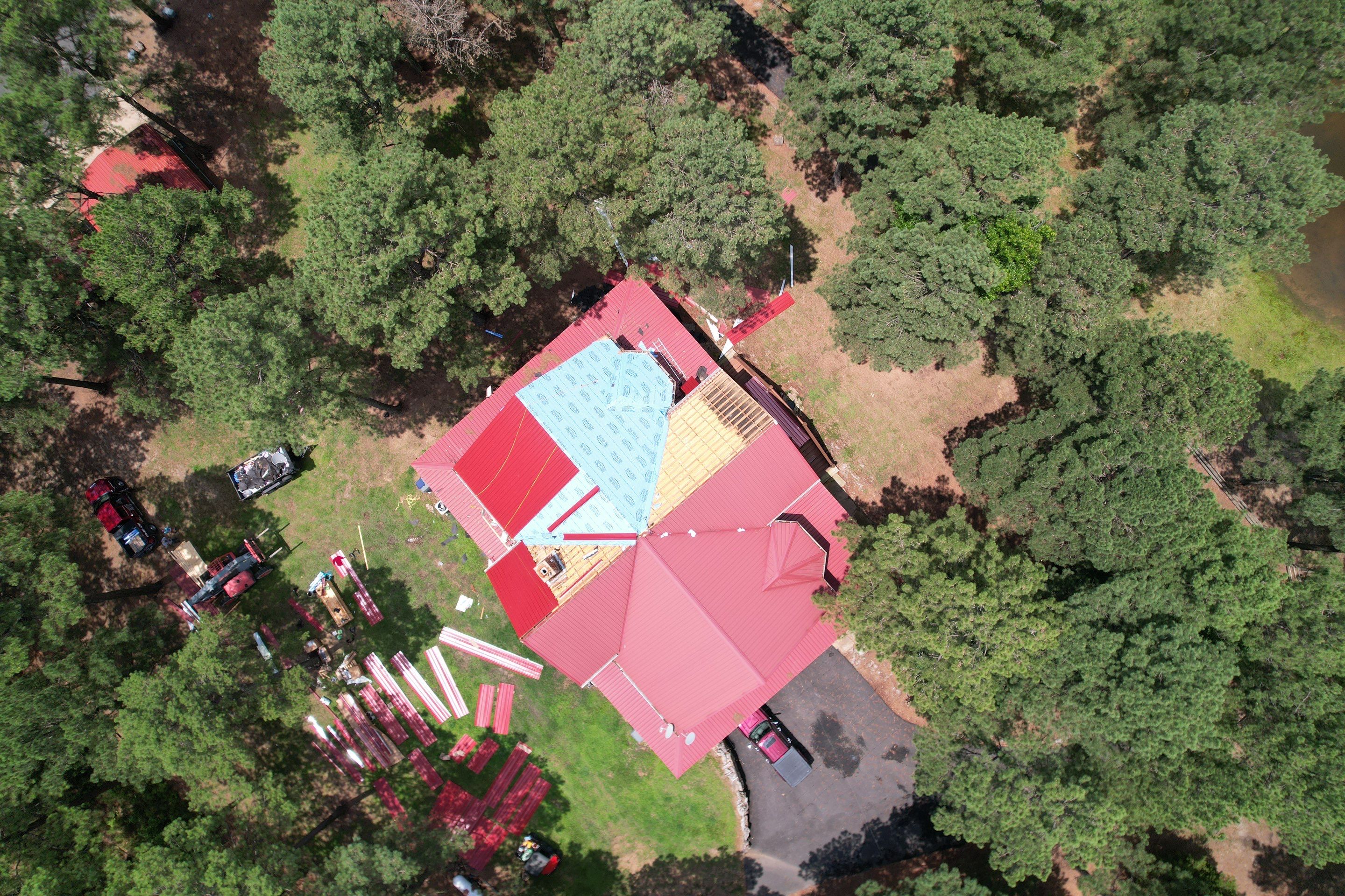 Metal Roof Replacement: 26 GA. Residential Metal Panel by Hostetler Roofing