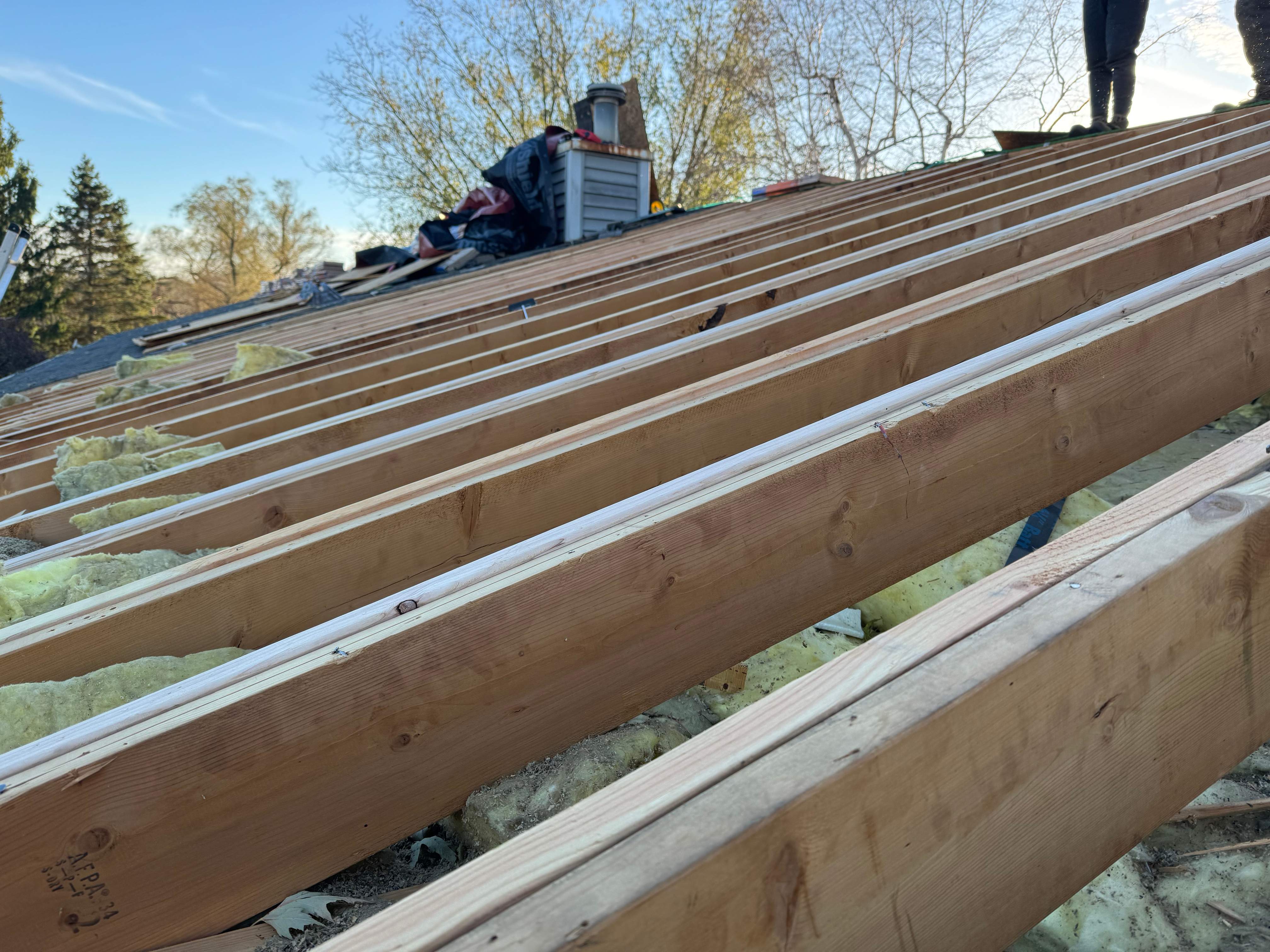 Residential Roofing Installation using Certainteed Landmark ClimateFlex by GRACCO