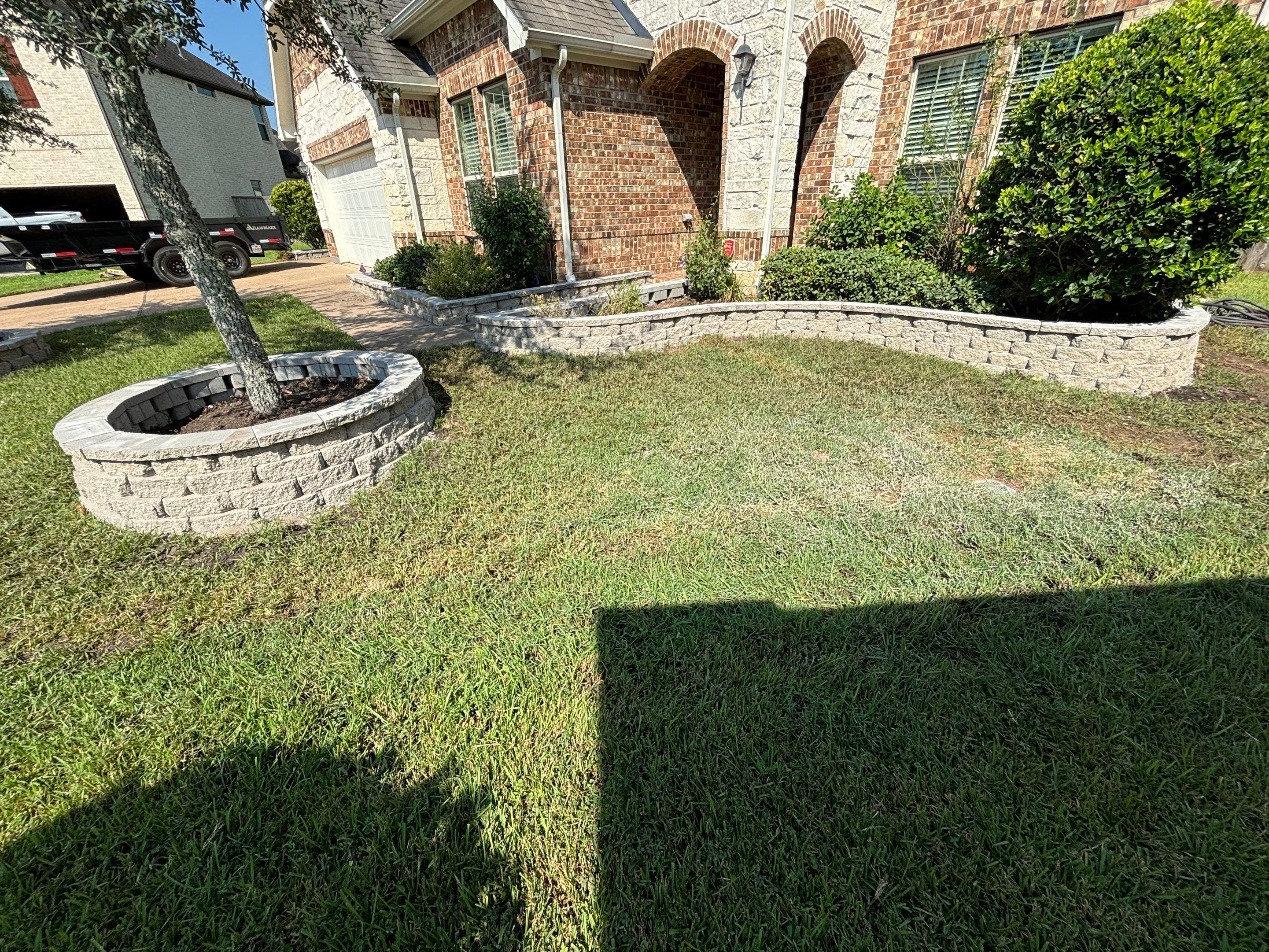 🌿 Mr. Ken’s Front Yard Flower Bed Enhancement by Texas Urban Elements