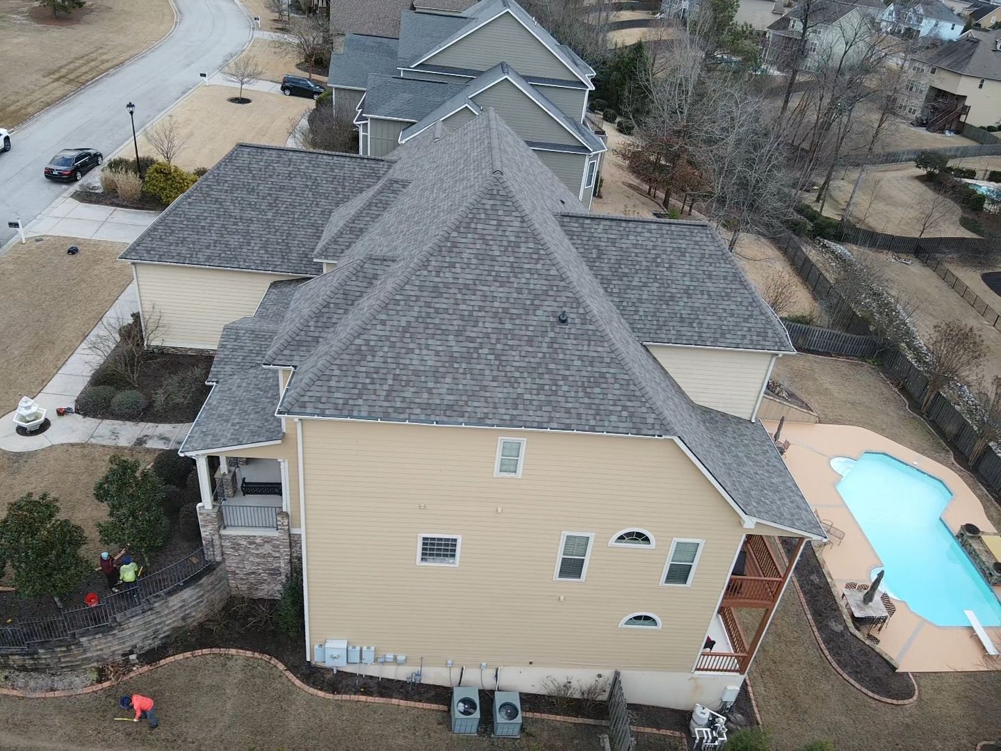 Residential Roofing Installation using Owens Corning by Inspector Roofing and Restoration