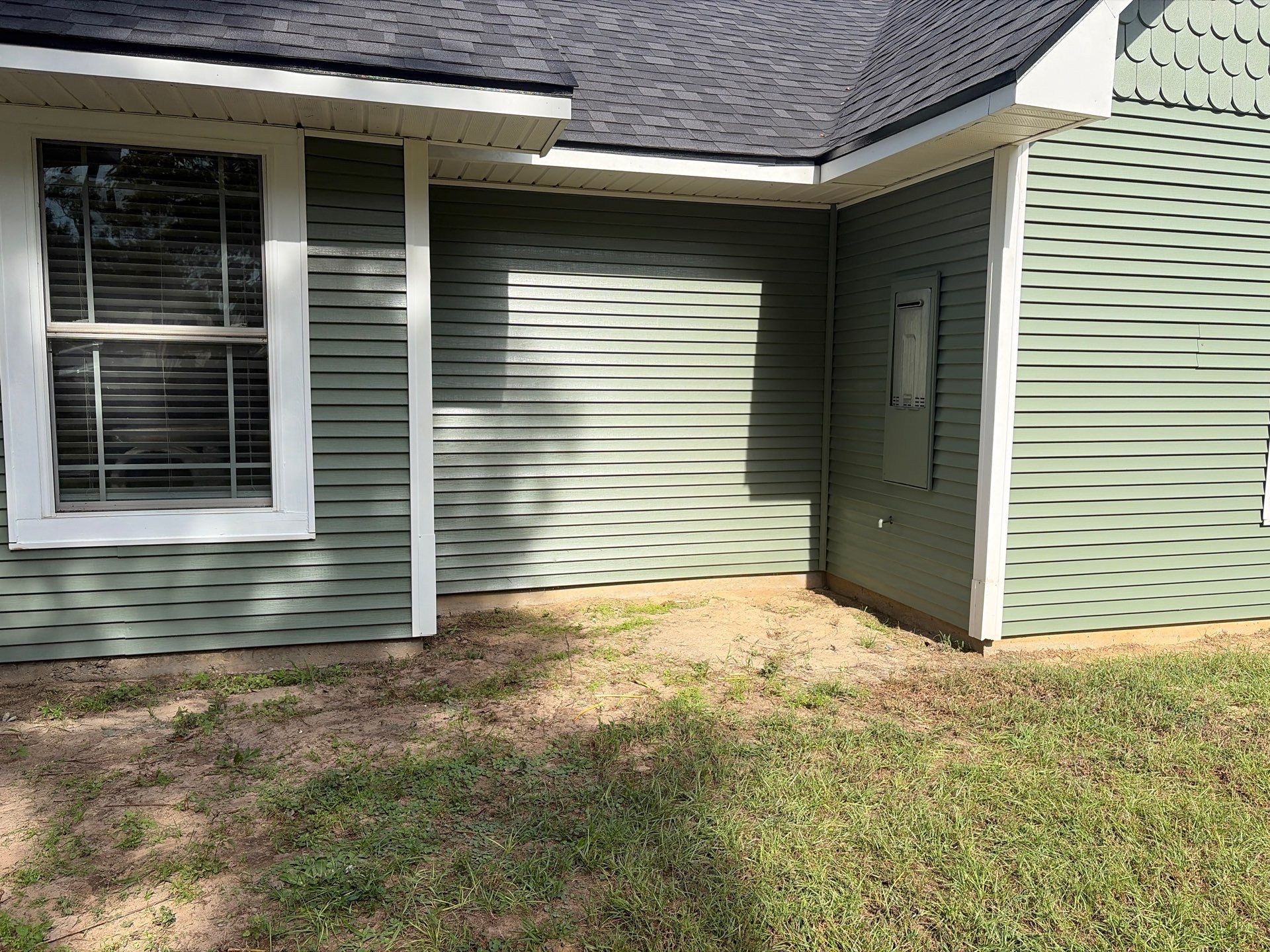 From Aged Yellow to Fresh Green in Frankston, Texas by Quality Coats Painting