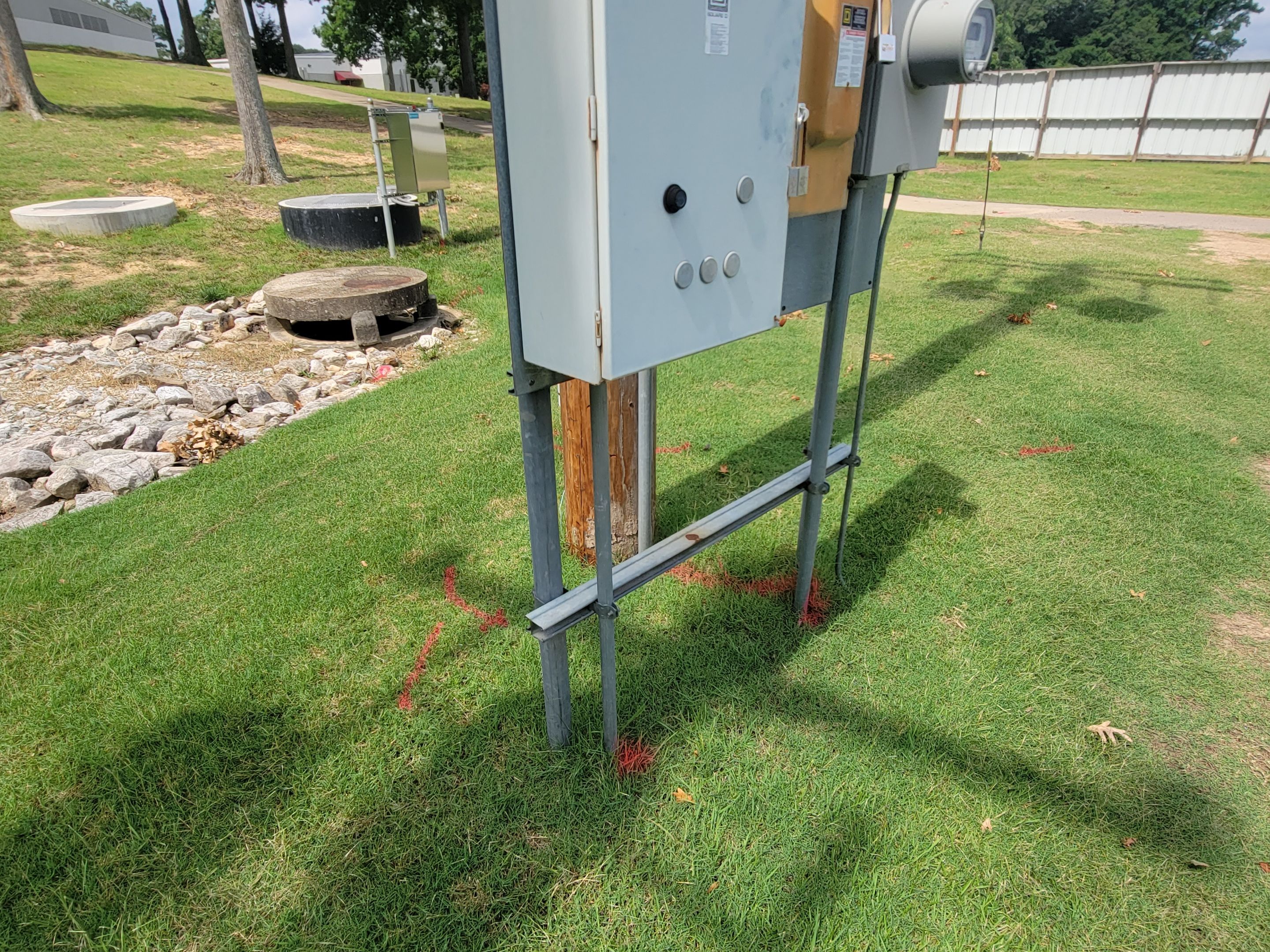 School Locate for Athletic Field Upgrades by Alsip Locating Service, LLC