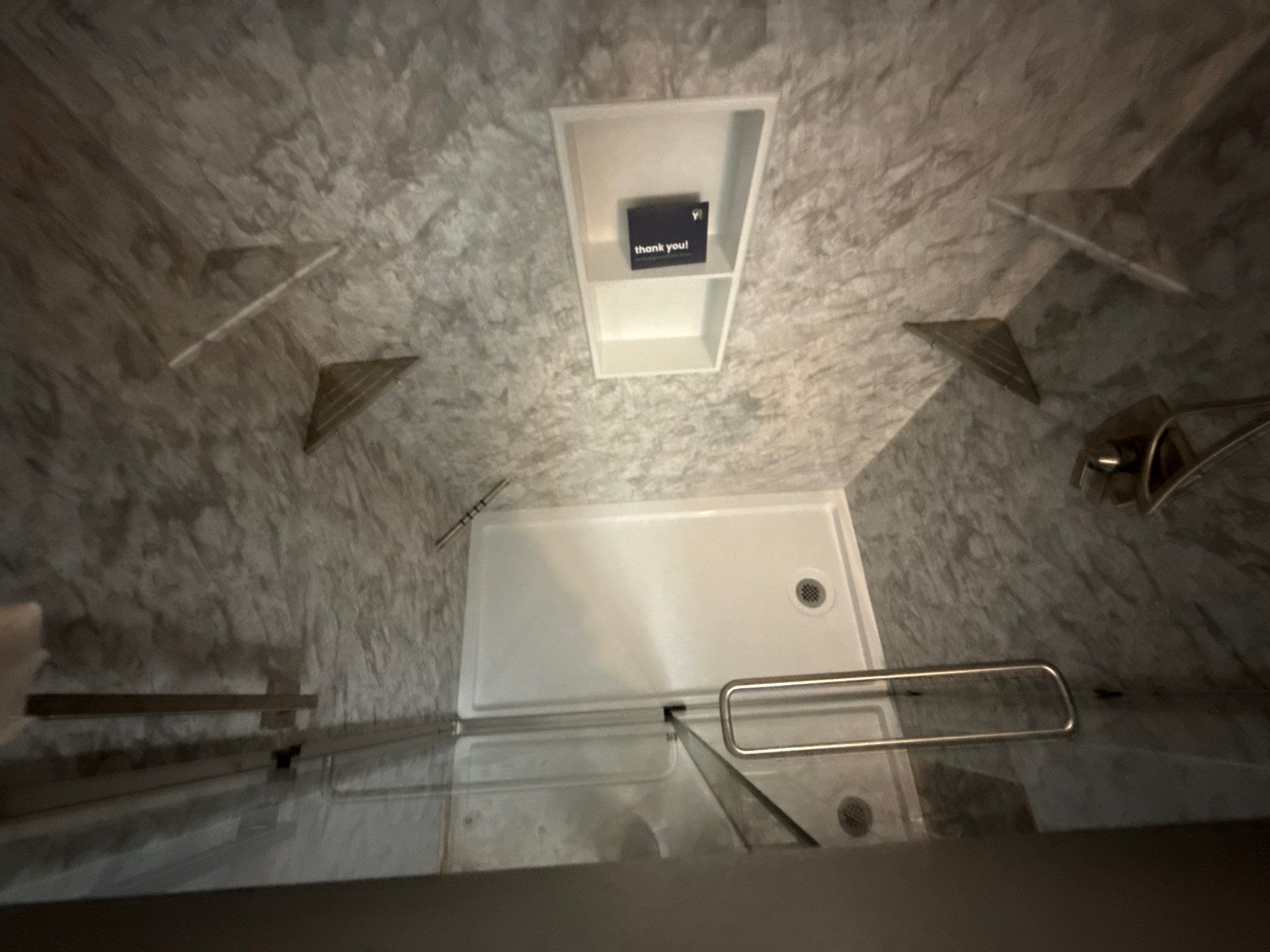 Tub to Walk-In Shower Conversion in Naugatuck, CT by Yankee Home Improvement