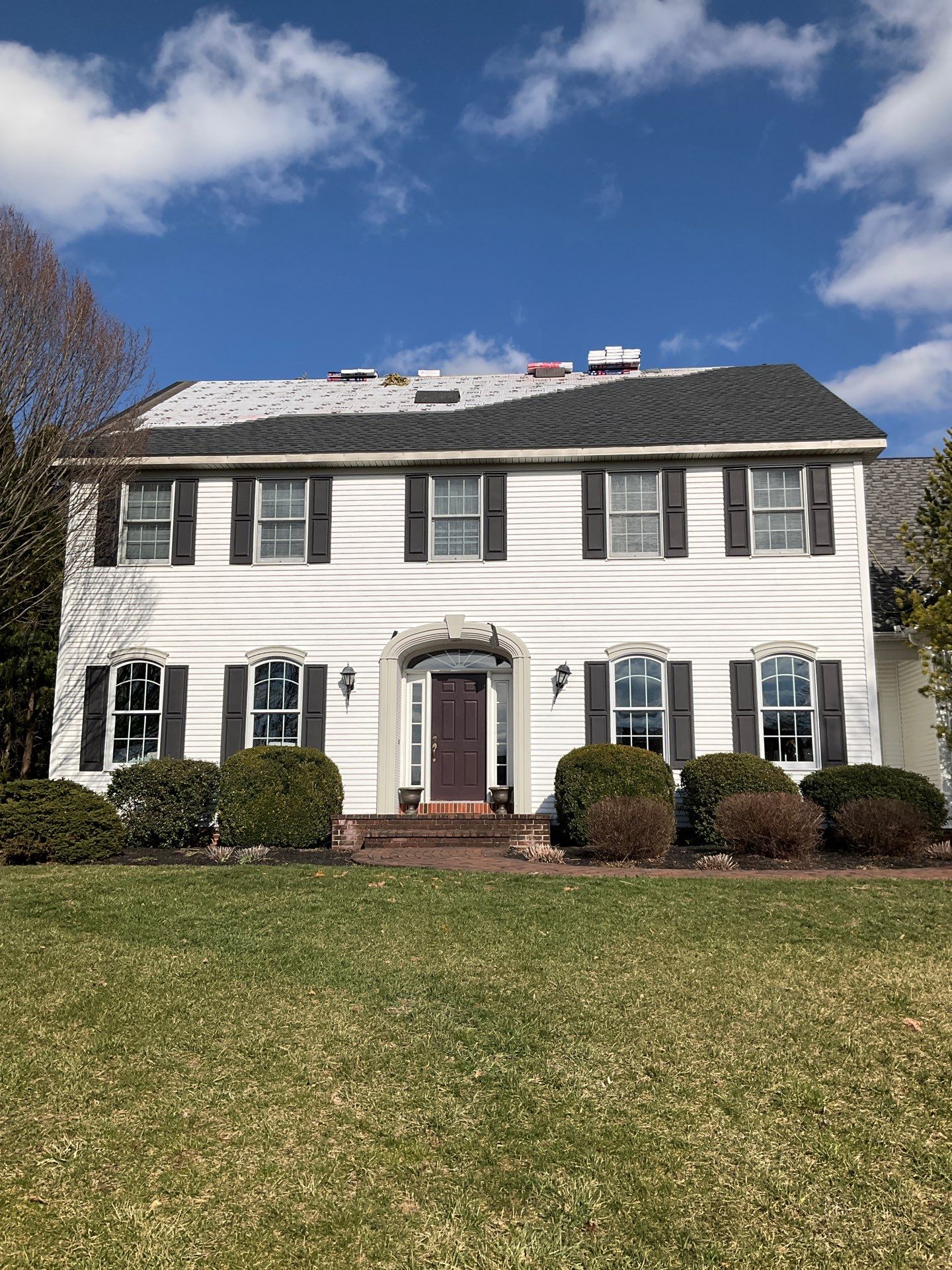 Residential Shingle Roof Replacement by Esh Builders