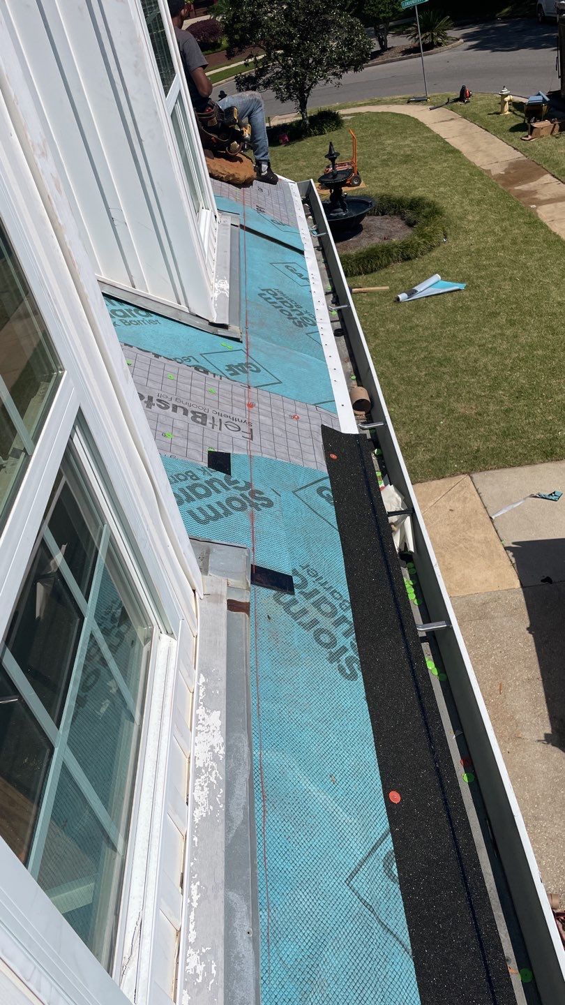 Residential Roofing Installation using Roof Replacement by American Roofing & Construction LLC