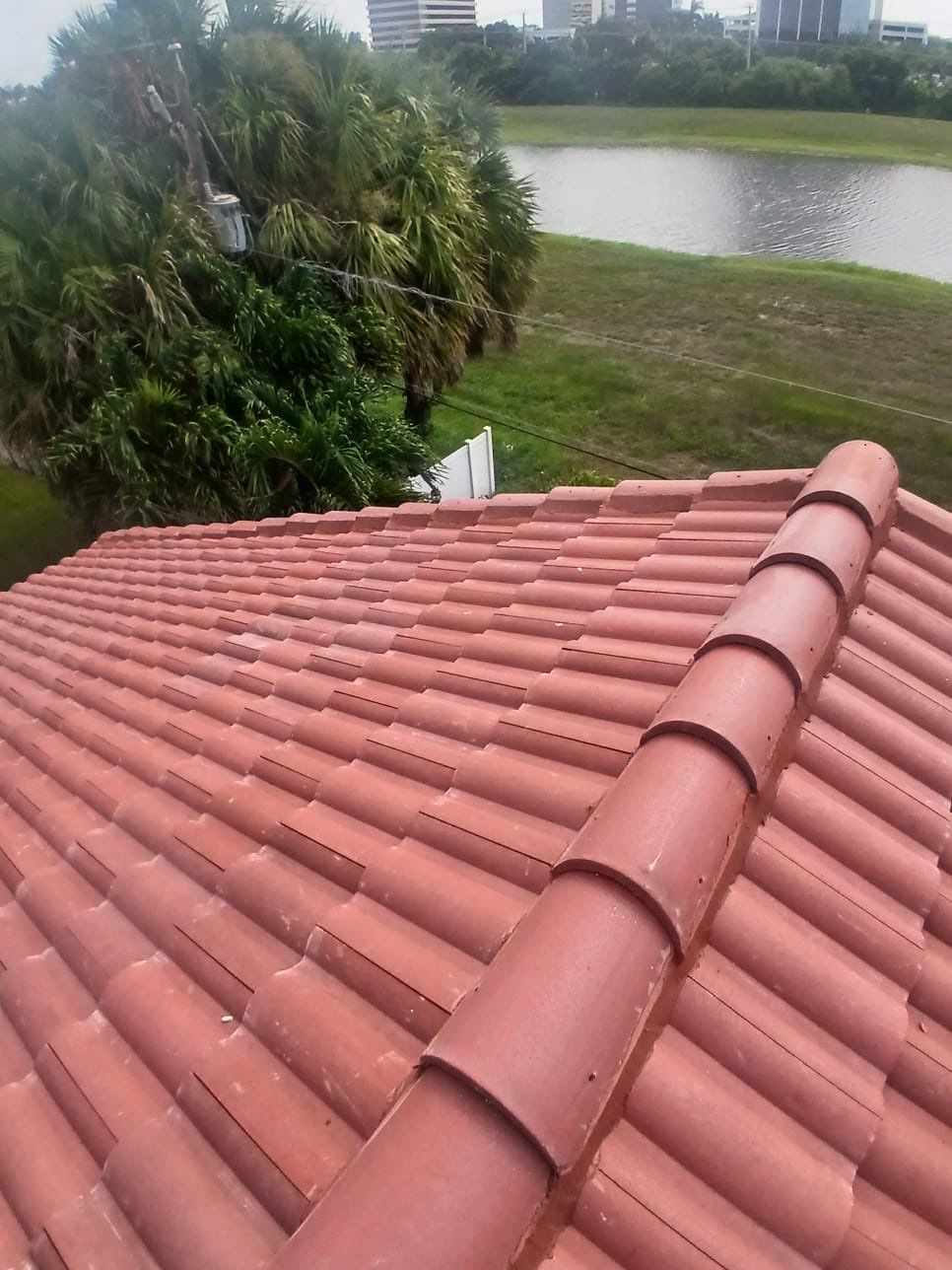 West Palm Beach Residential Tile Roof Installation and Plywood Replacement by AJF ROOFING INC