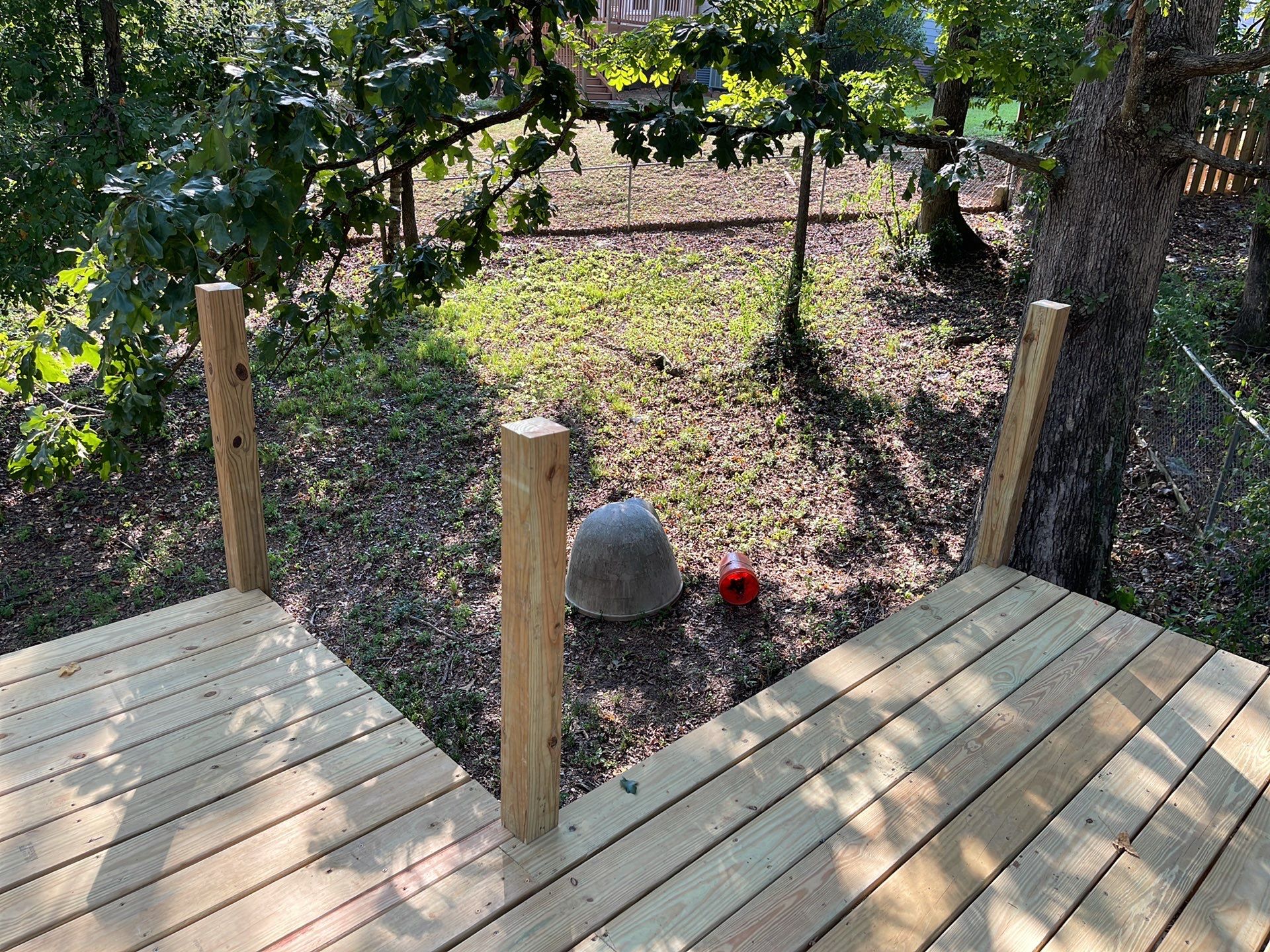 Russet Cove Circle - Deck Installation by Pillar and Pine