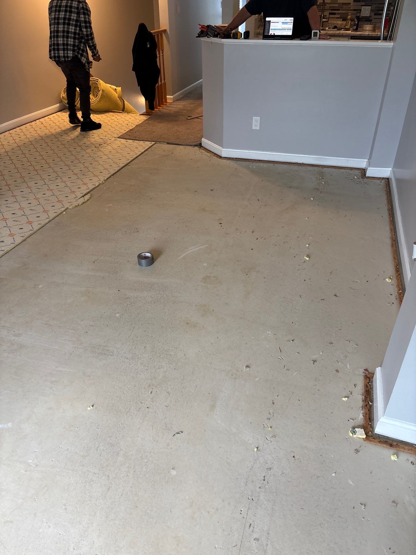 LVP Project in Burlington by Footprints Floors Kentucky