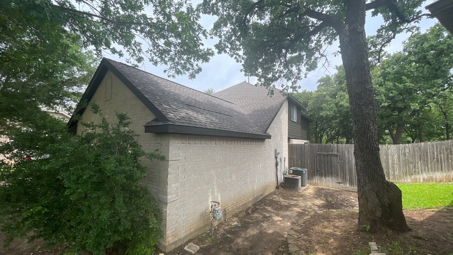 Full Exterior Remodel (Roofing, painting, Gutters) & Interior Damage Repair & Painting by First United Roofing & Construction
