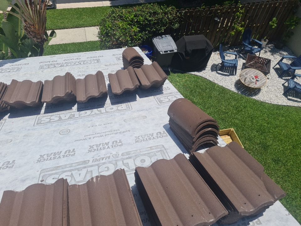 Residential Roofing Installation using Eagle Roofing Tile by BLUES BROTHERS ROOFING