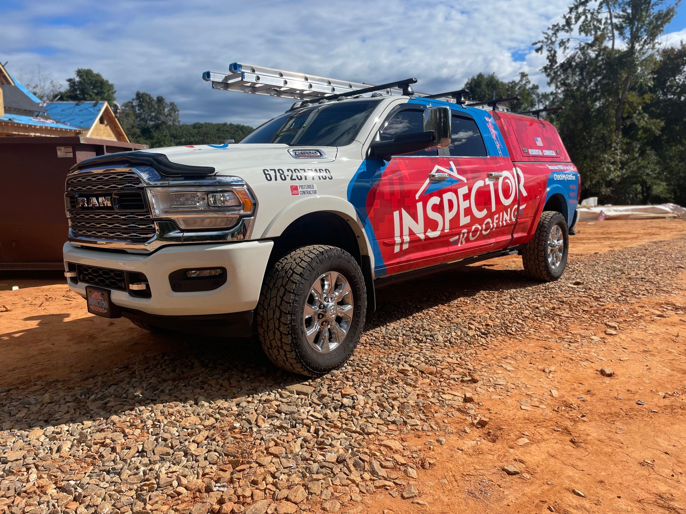 New Construction Residential Roofing Installation using Owens Corning by Inspector Roofing and Restoration