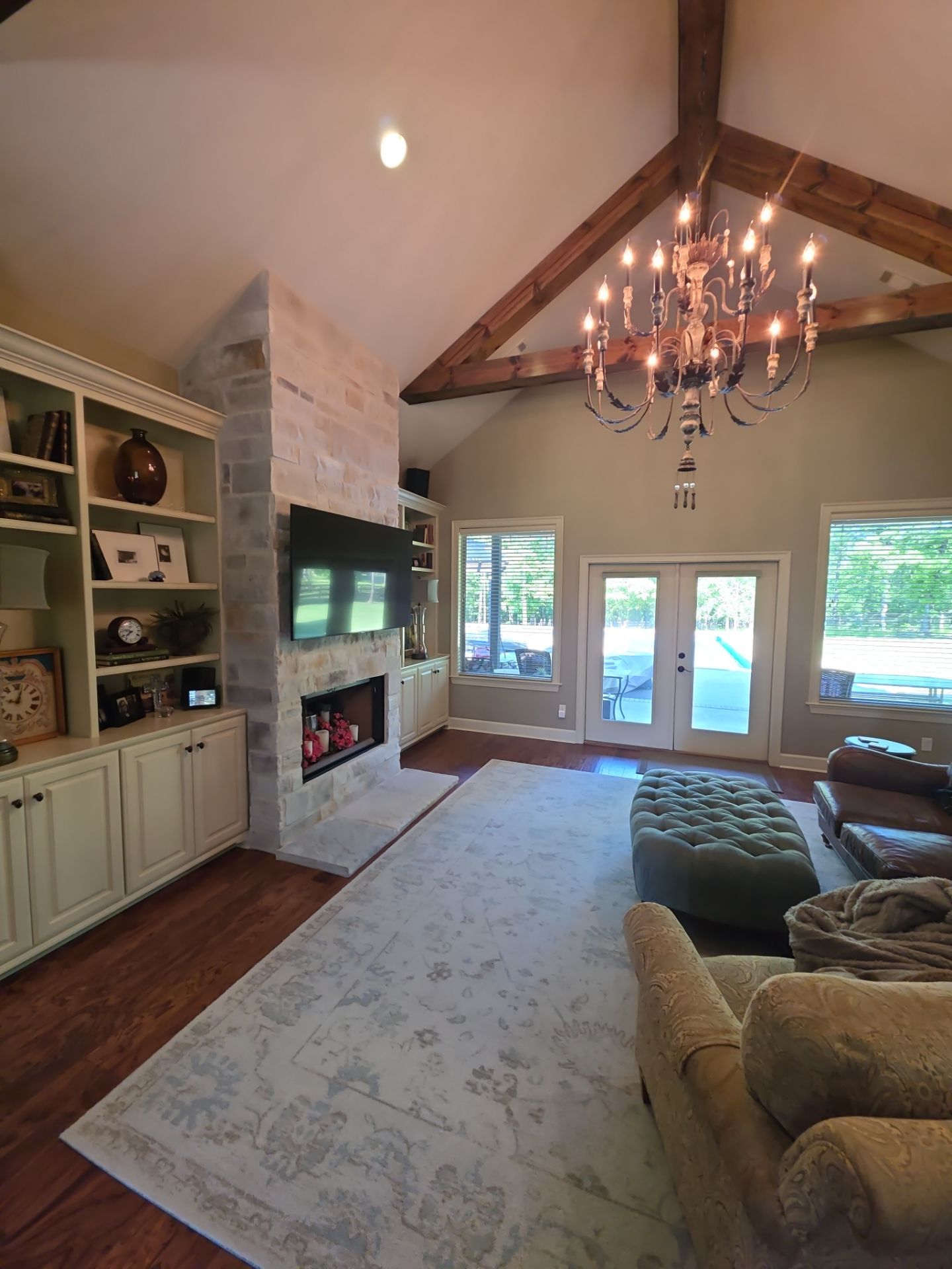 Little Rock Fireplace Remodeled by Atlas Stone 