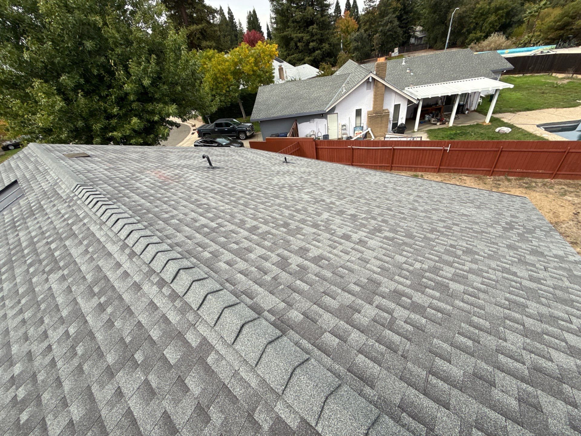 Residential Reroof using GAF HDZ RS by Nextop Roofing