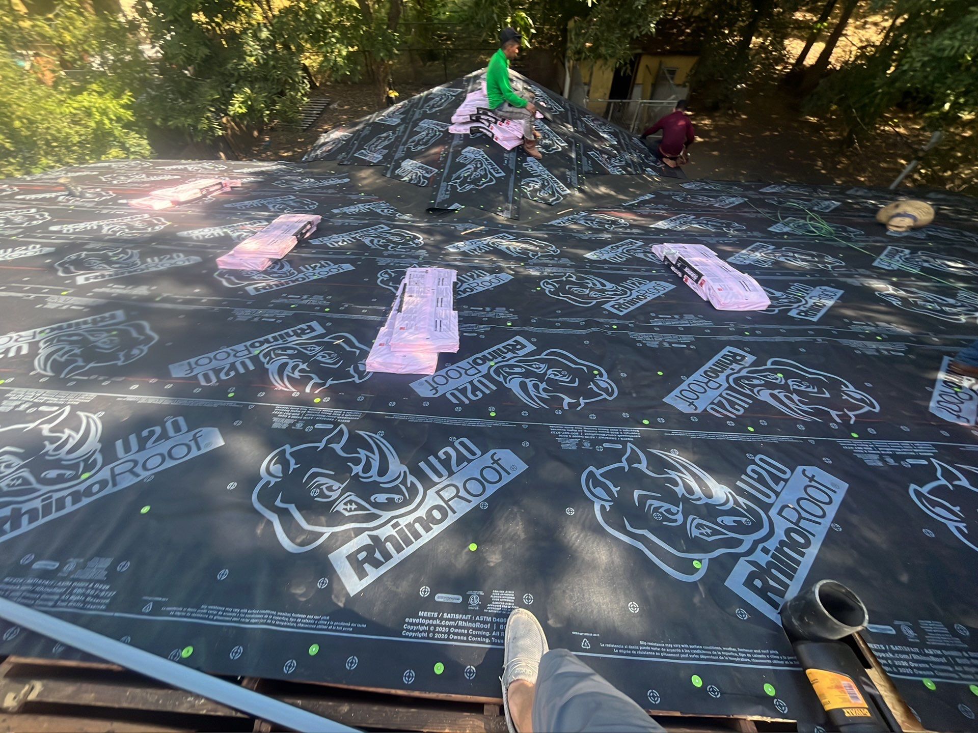 Residential Roofing Installation using Owen's Corning by Roof Concepts Construction