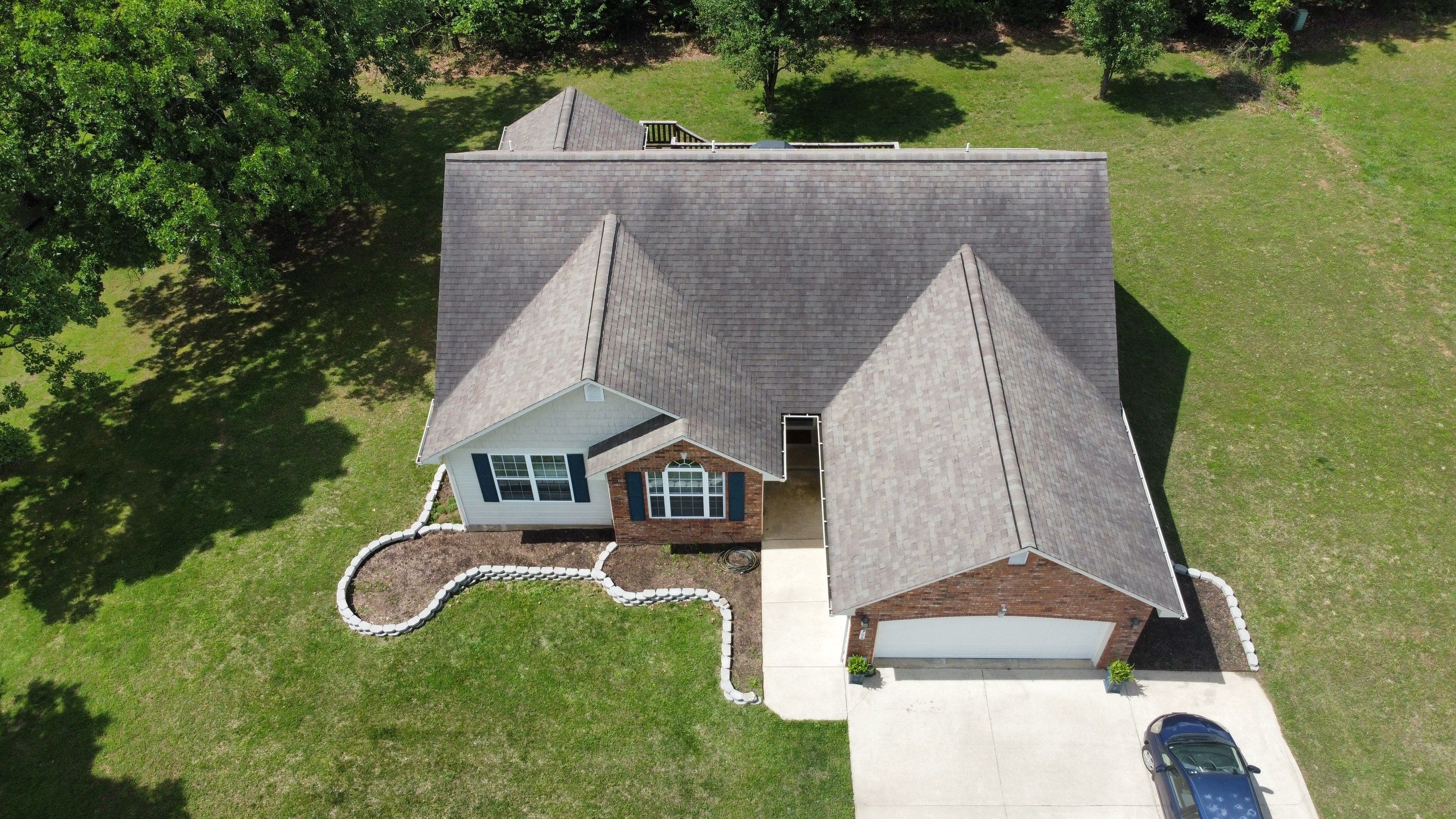 Residential Roofing & Gutter + Downspouts Install by Titan Commercial & Residential Roofing 