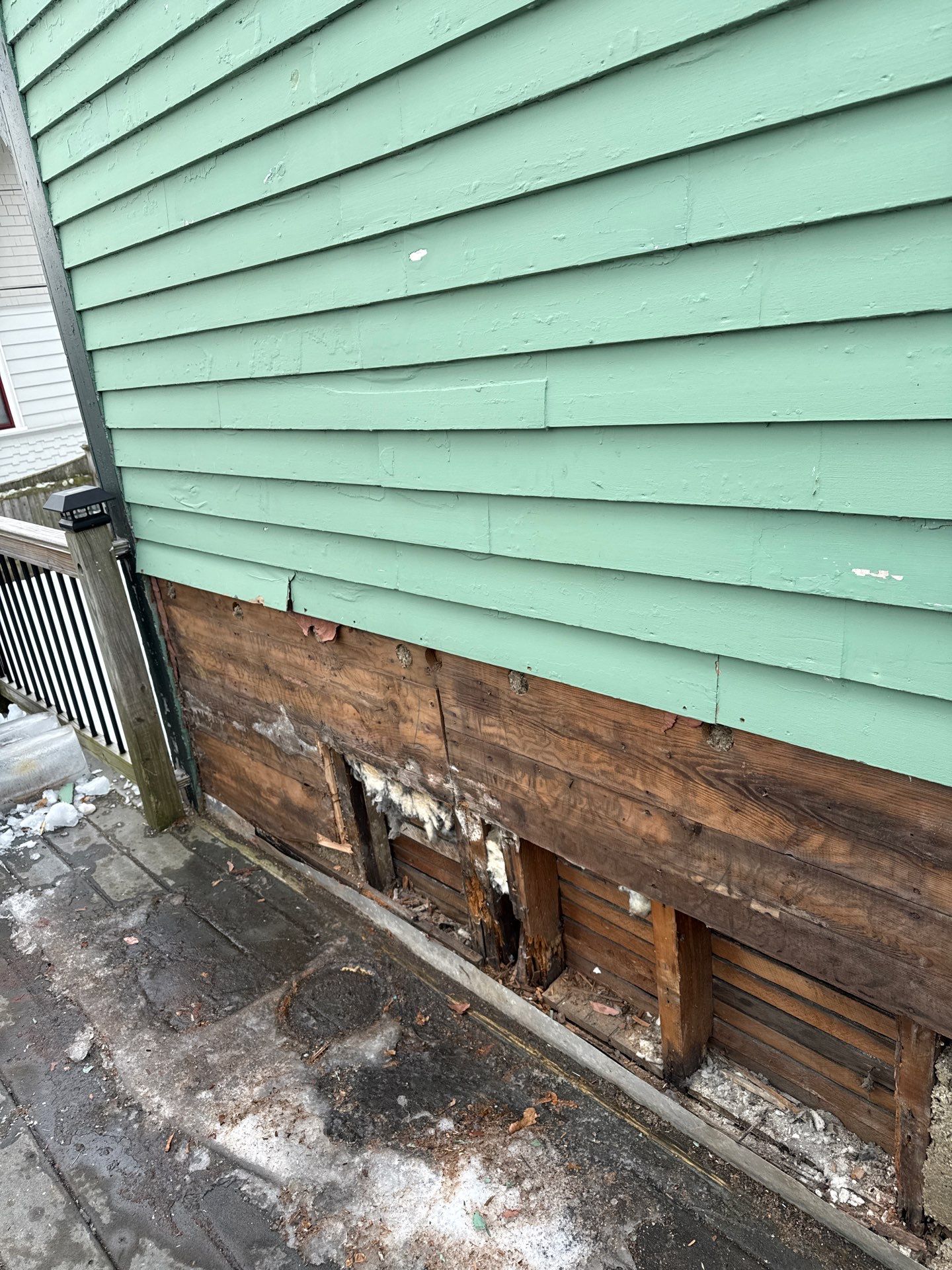 Water Damage Repair with Siding Replacement & Proper Wall Flashing by Sensible Home Solutions