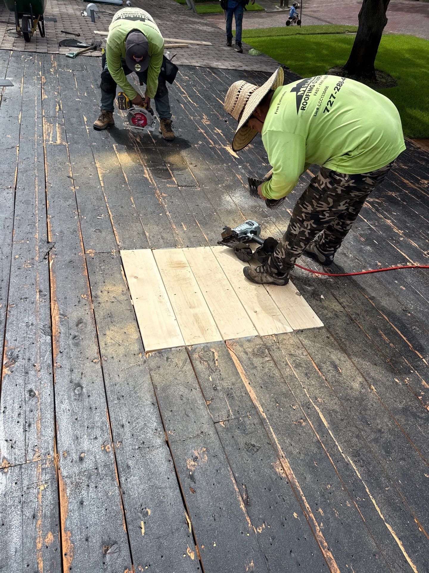 Project in St. Petersburg 33710 by Mitchell Roofing Company LLC 