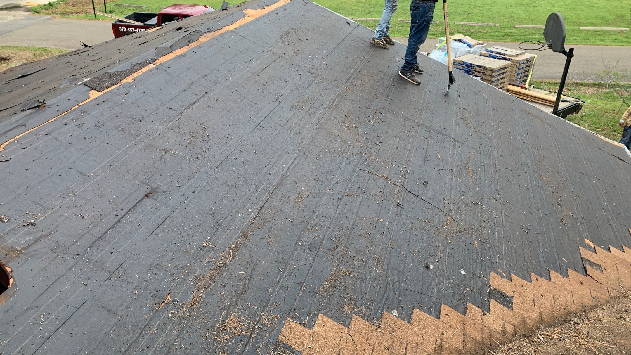 Residential Roofing Installation using CertainTeed XT25 by Hostetler Roofing